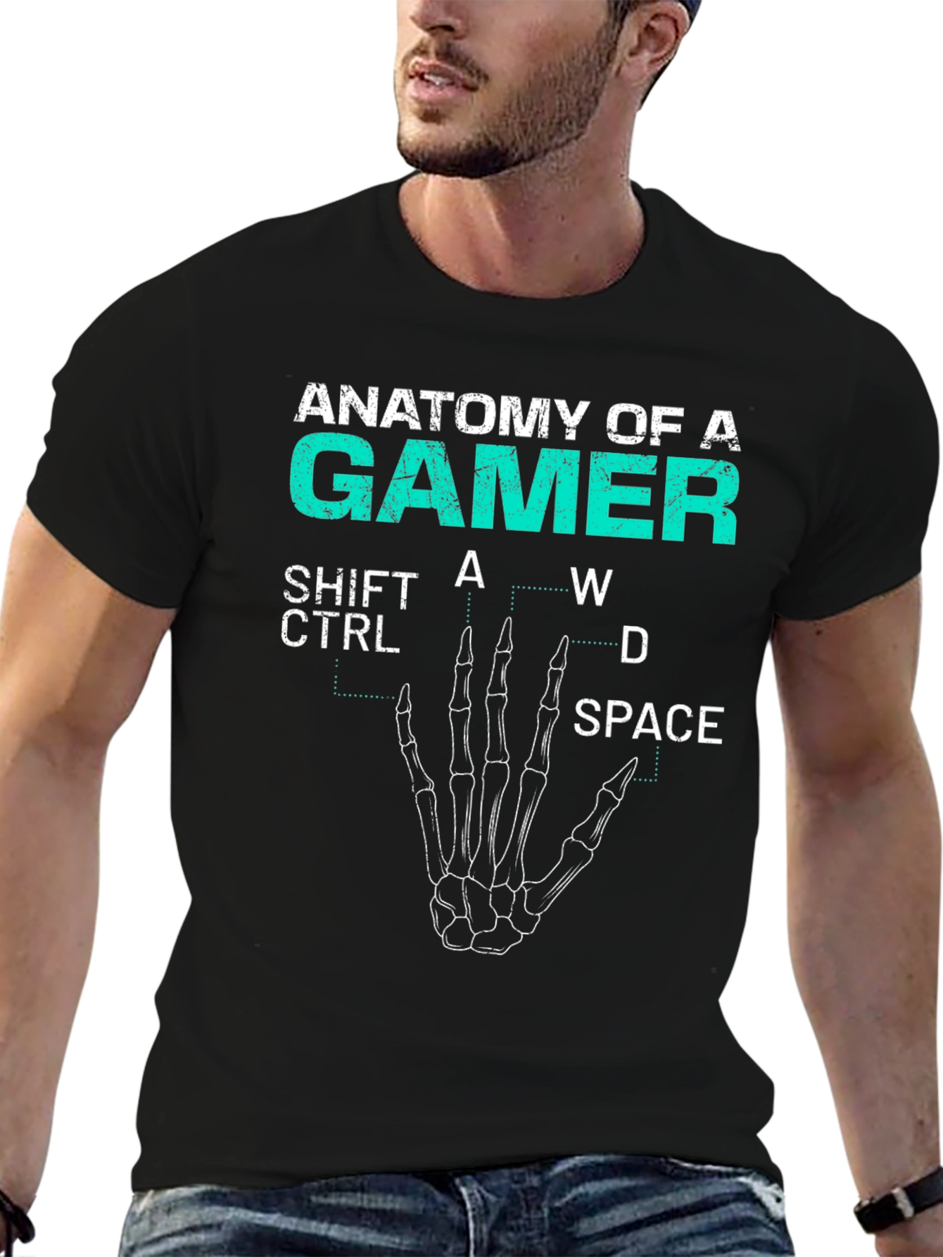 Anatomy of a Gamer T-Shirt