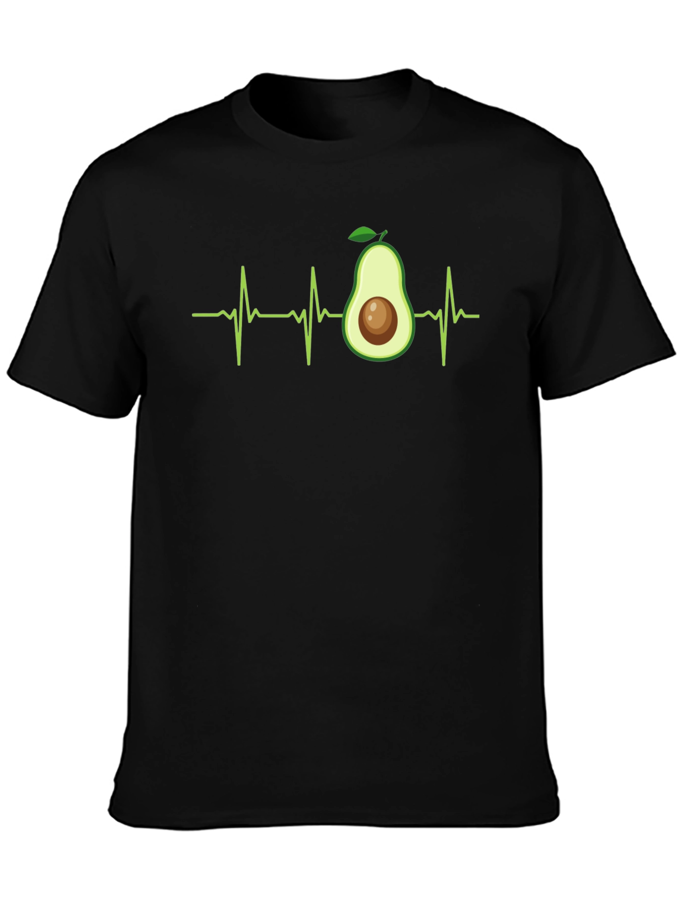 Avocado Heartbeat T-Shirt - Vegan Life