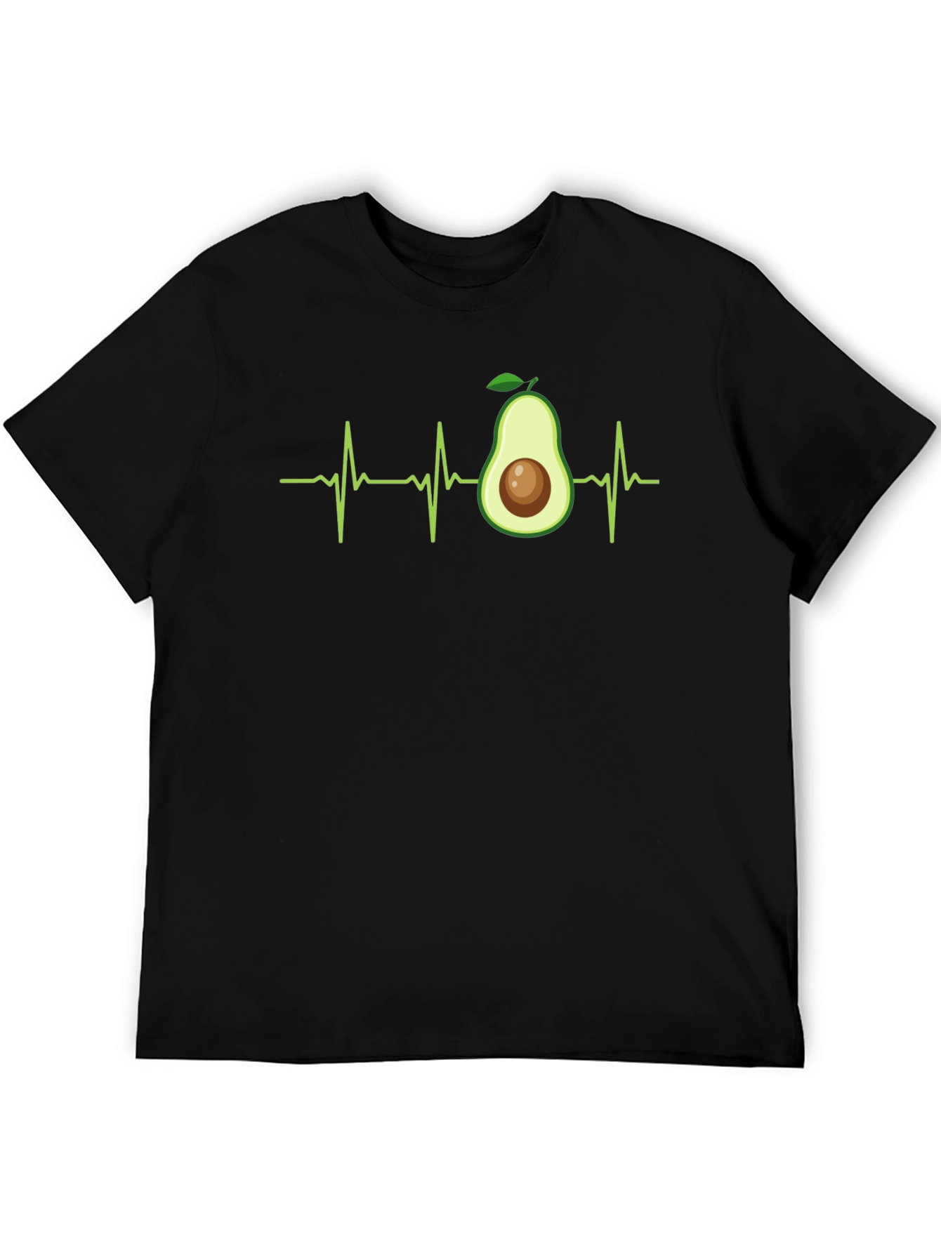 Avocado Heartbeat T-Shirt - Vegan Life
