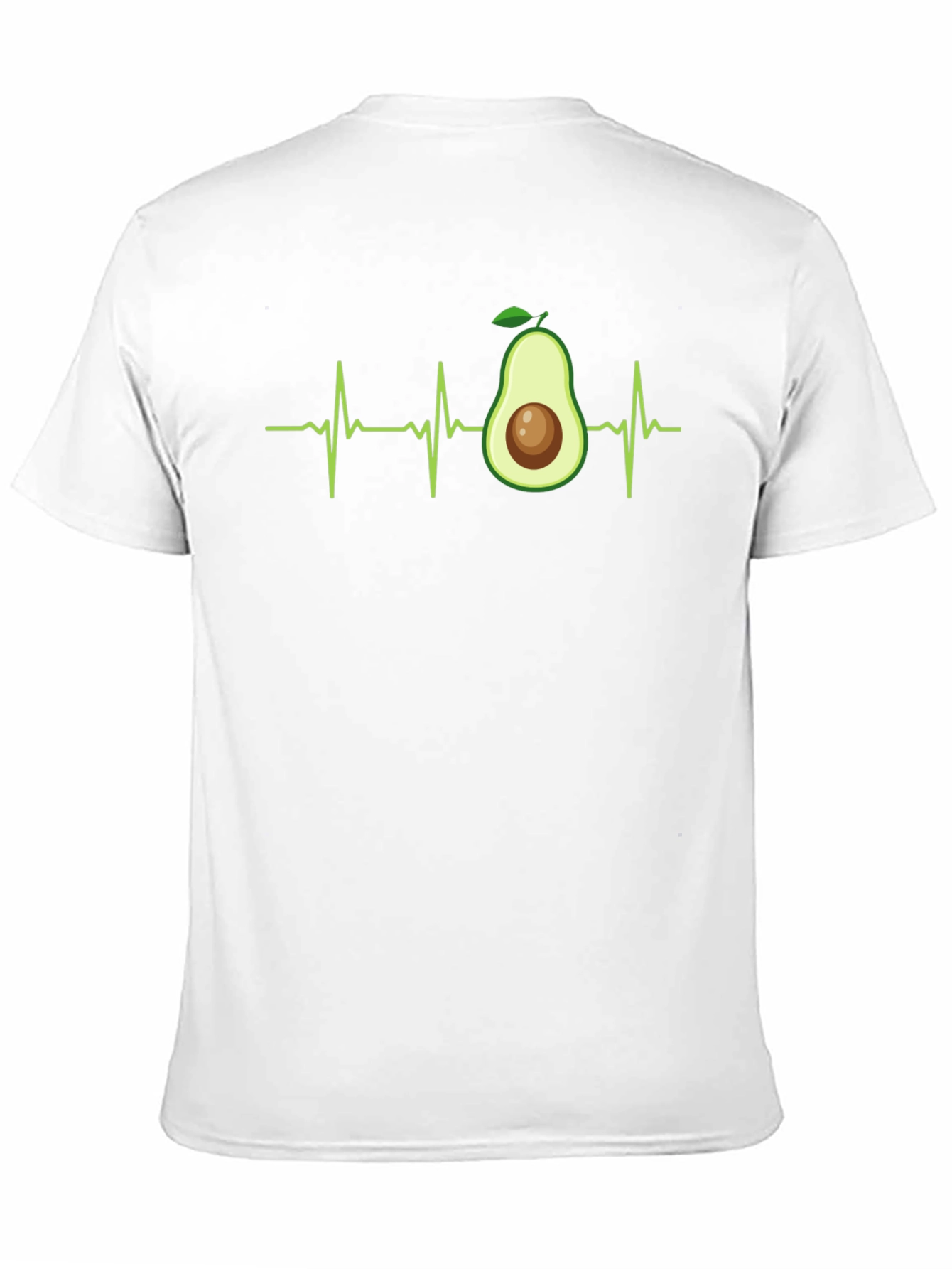 Avocado Heartbeat T-Shirt - Vegan Life