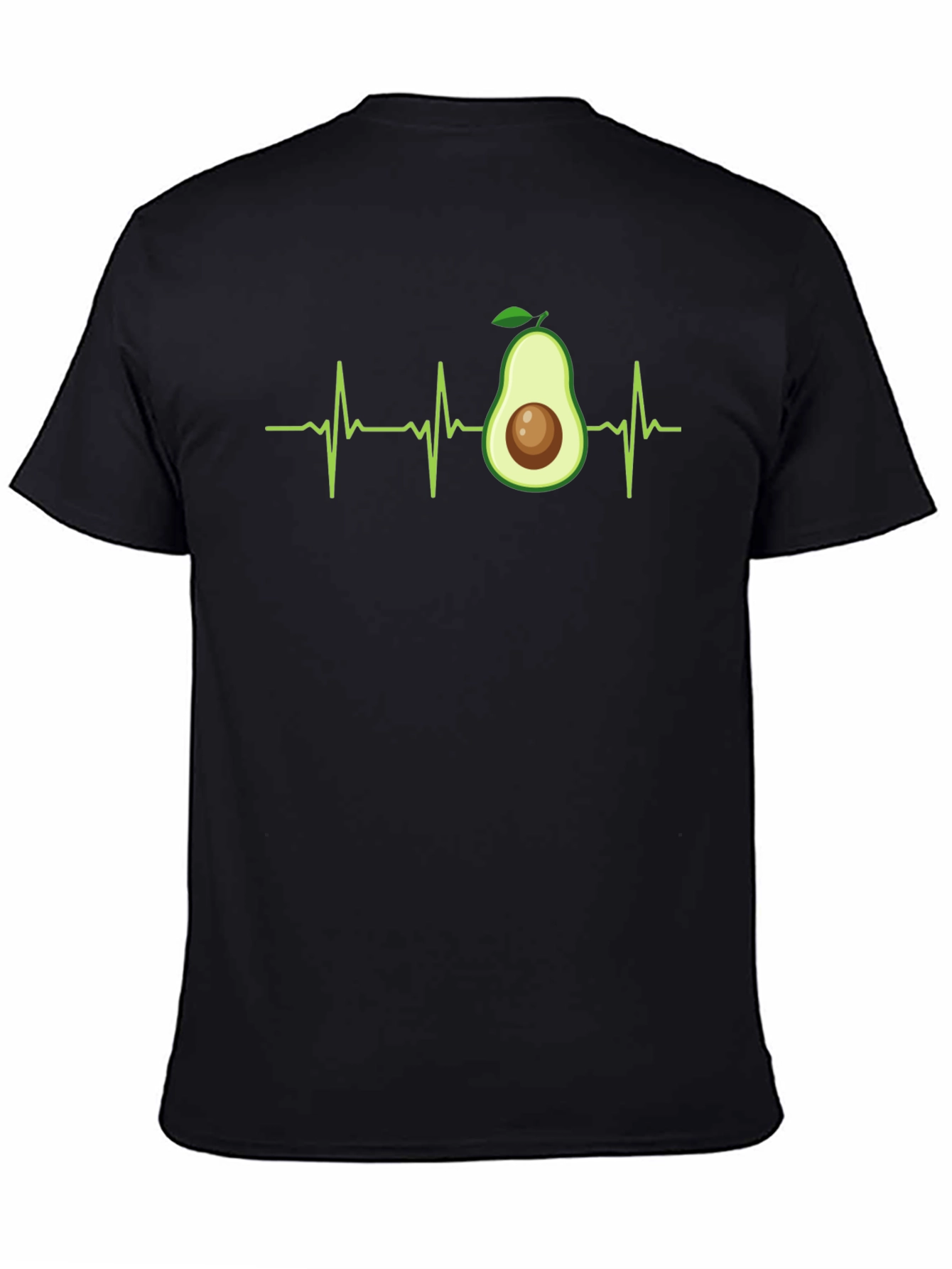 Avocado Heartbeat T-Shirt - Vegan Life