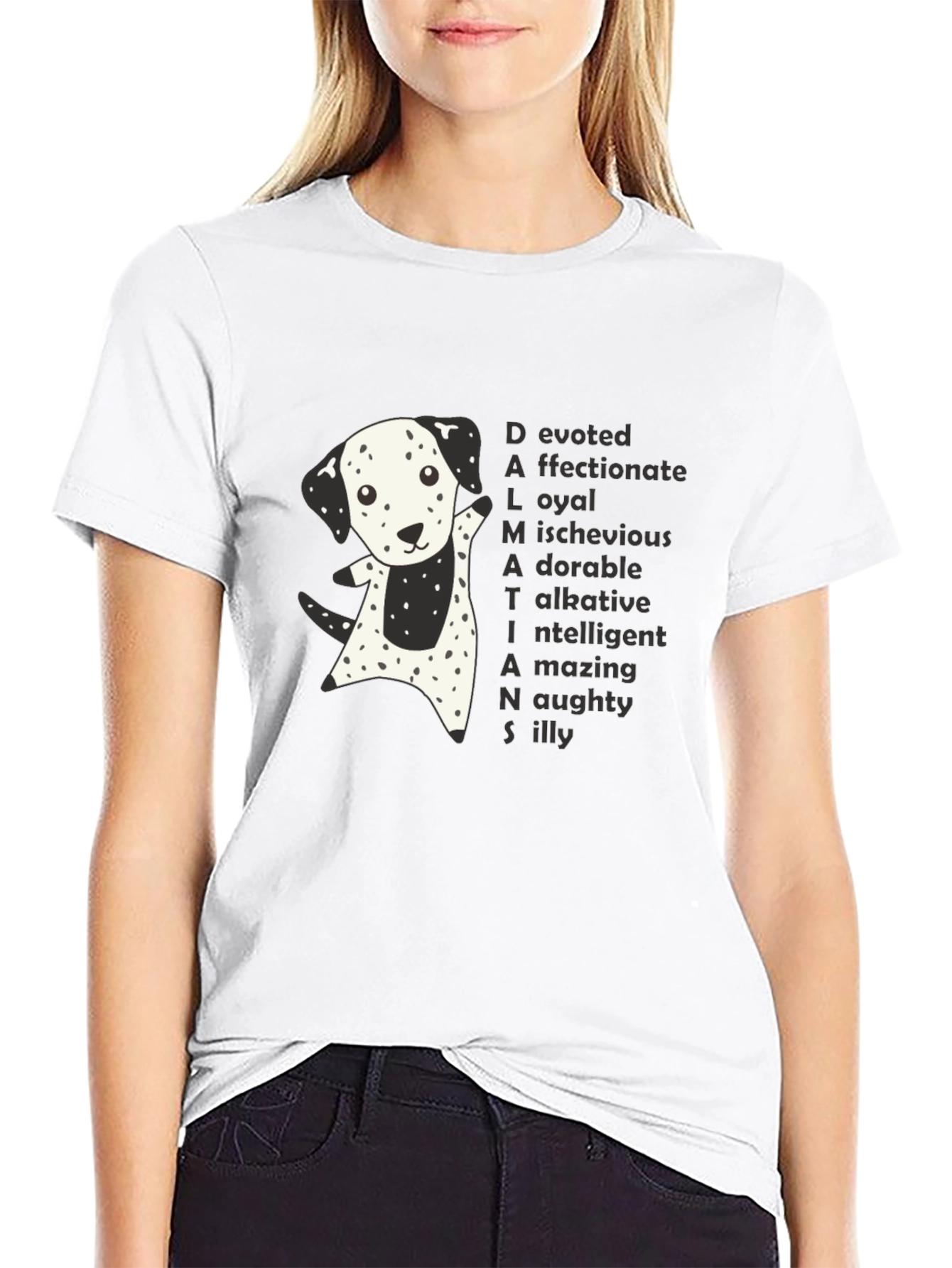 Dalmatian Dog Lover T-Shirt - Cute Puppy Design
