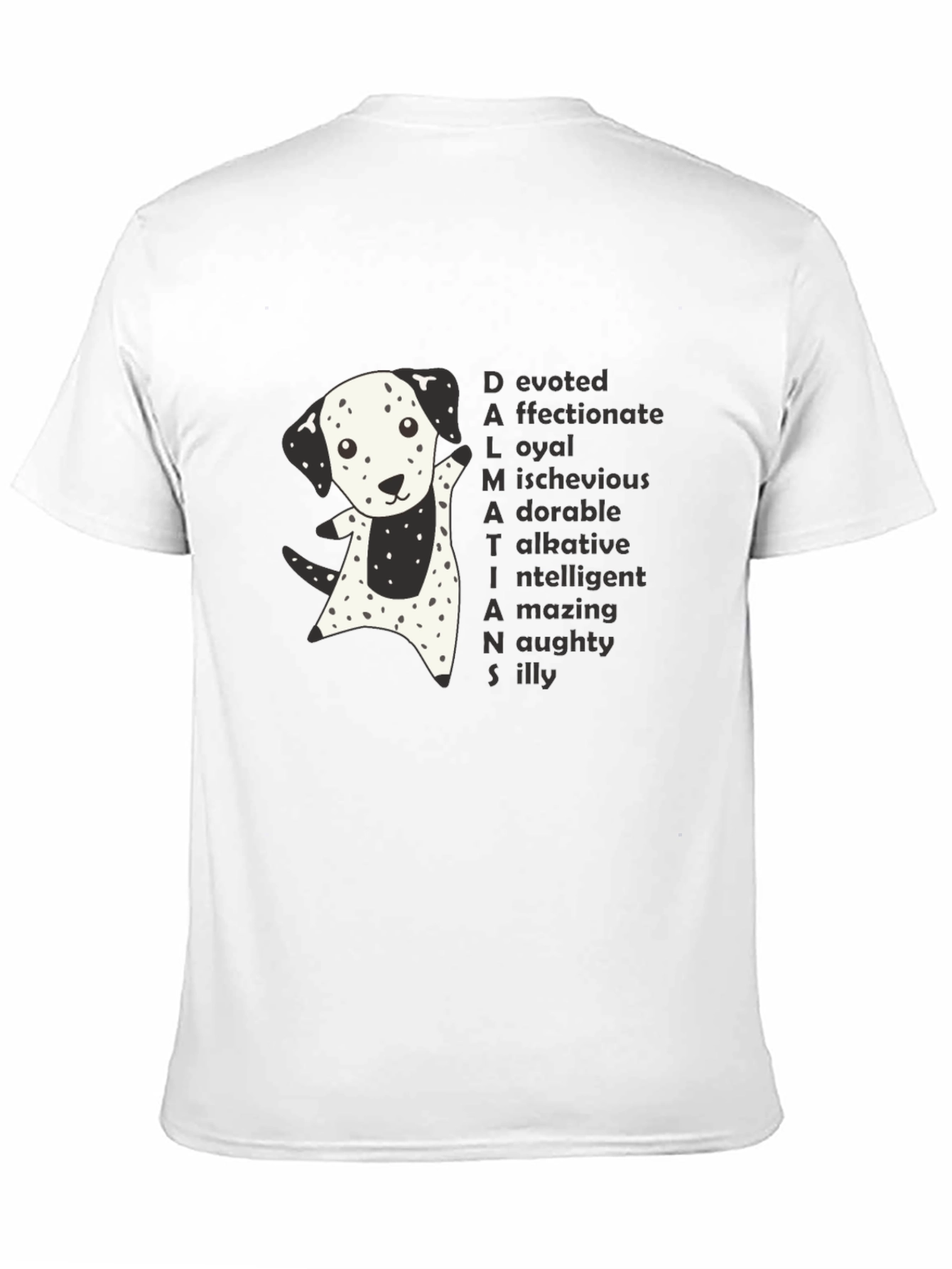 Dalmatian Dog Lover T-Shirt - Cute Puppy Design