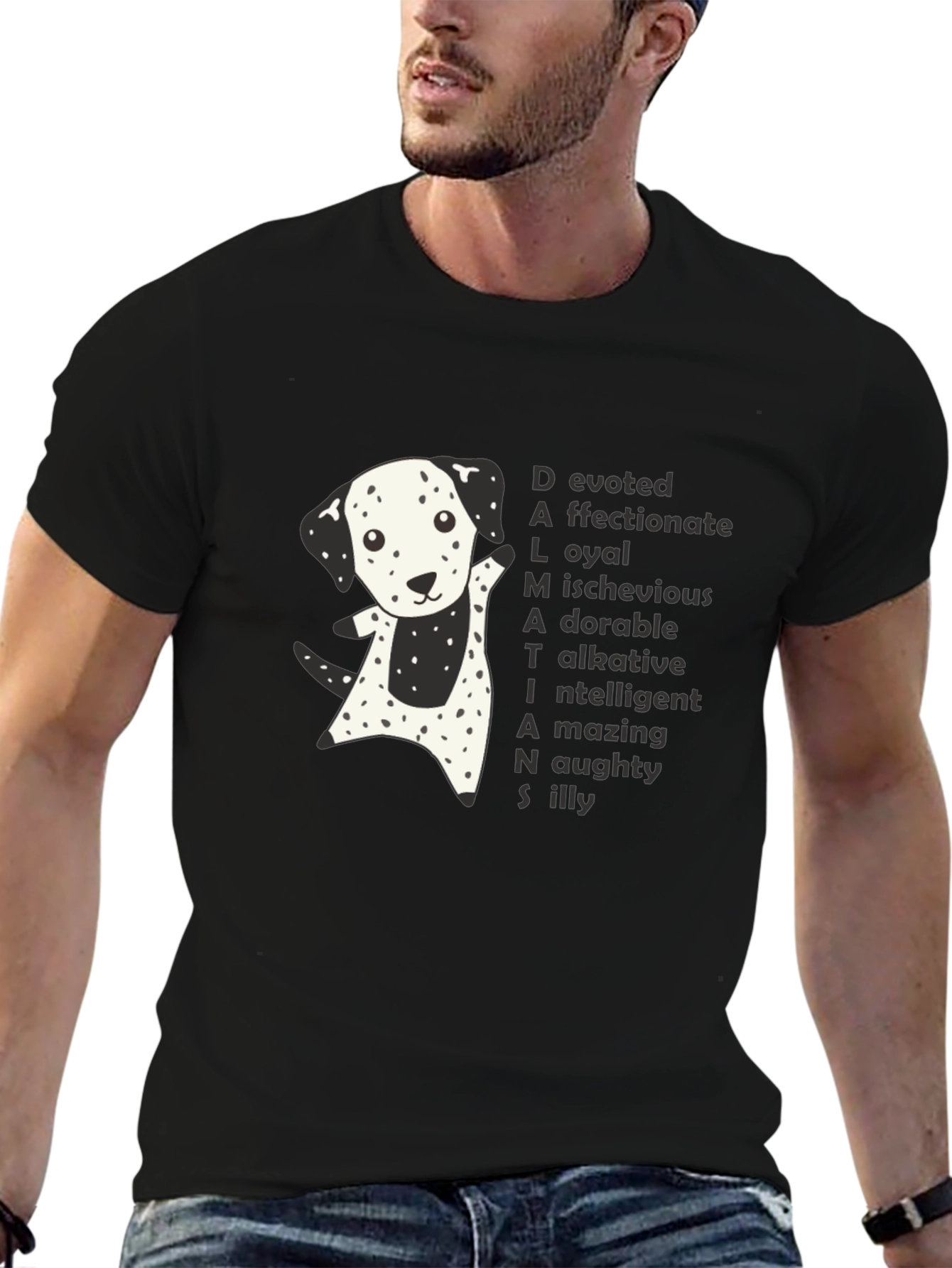 Dalmatian Dog Lover T-Shirt - Cute Puppy Design