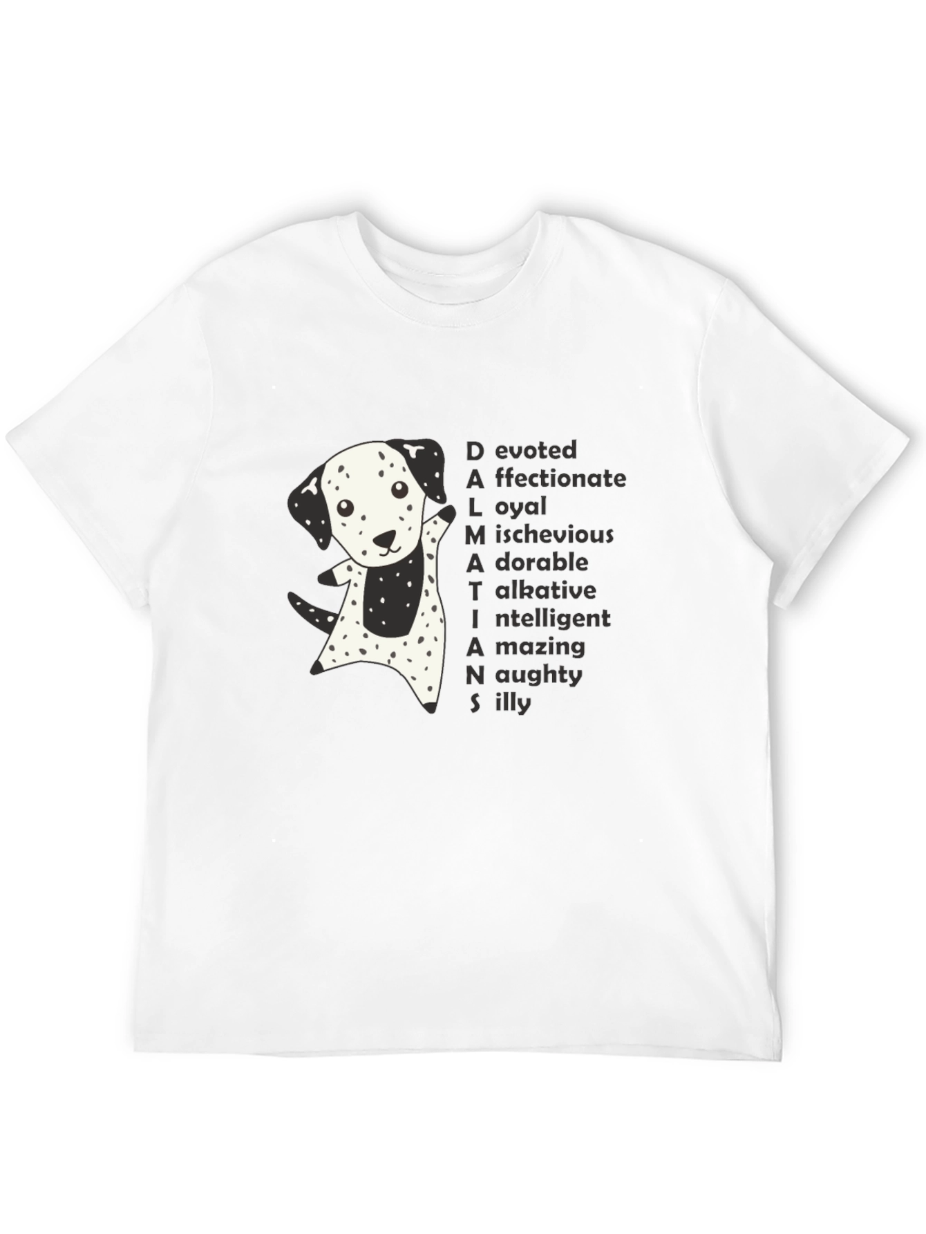 Dalmatian Dog Lover T-Shirt - Cute Puppy Design