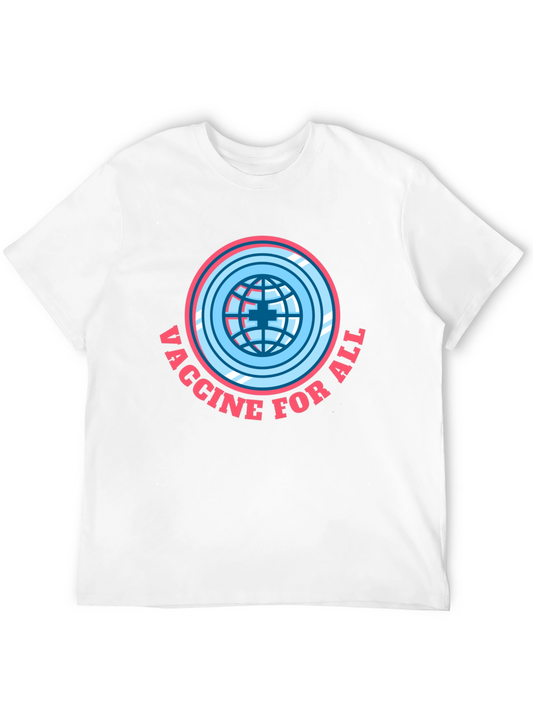 Vaccine For All T-Shirt - Global Health Awareness Tee