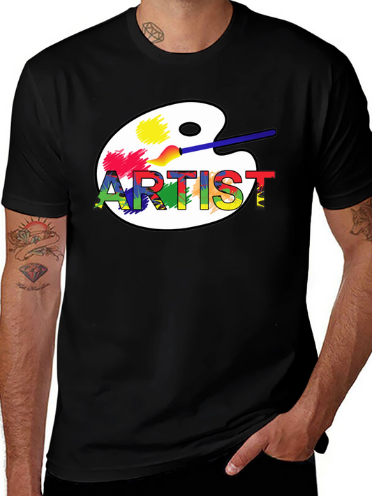 Artist Palette T-Shirt - Colorful Art Tee