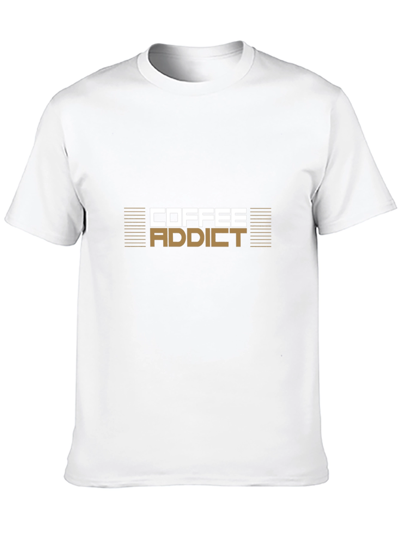 Coffee Addict Graphic Tee - Black