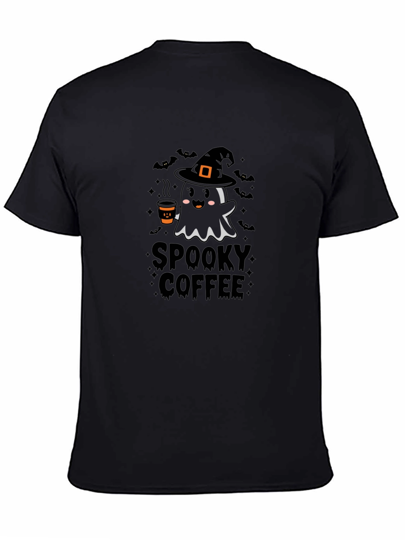Spooky Coffee Halloween T-Shirt