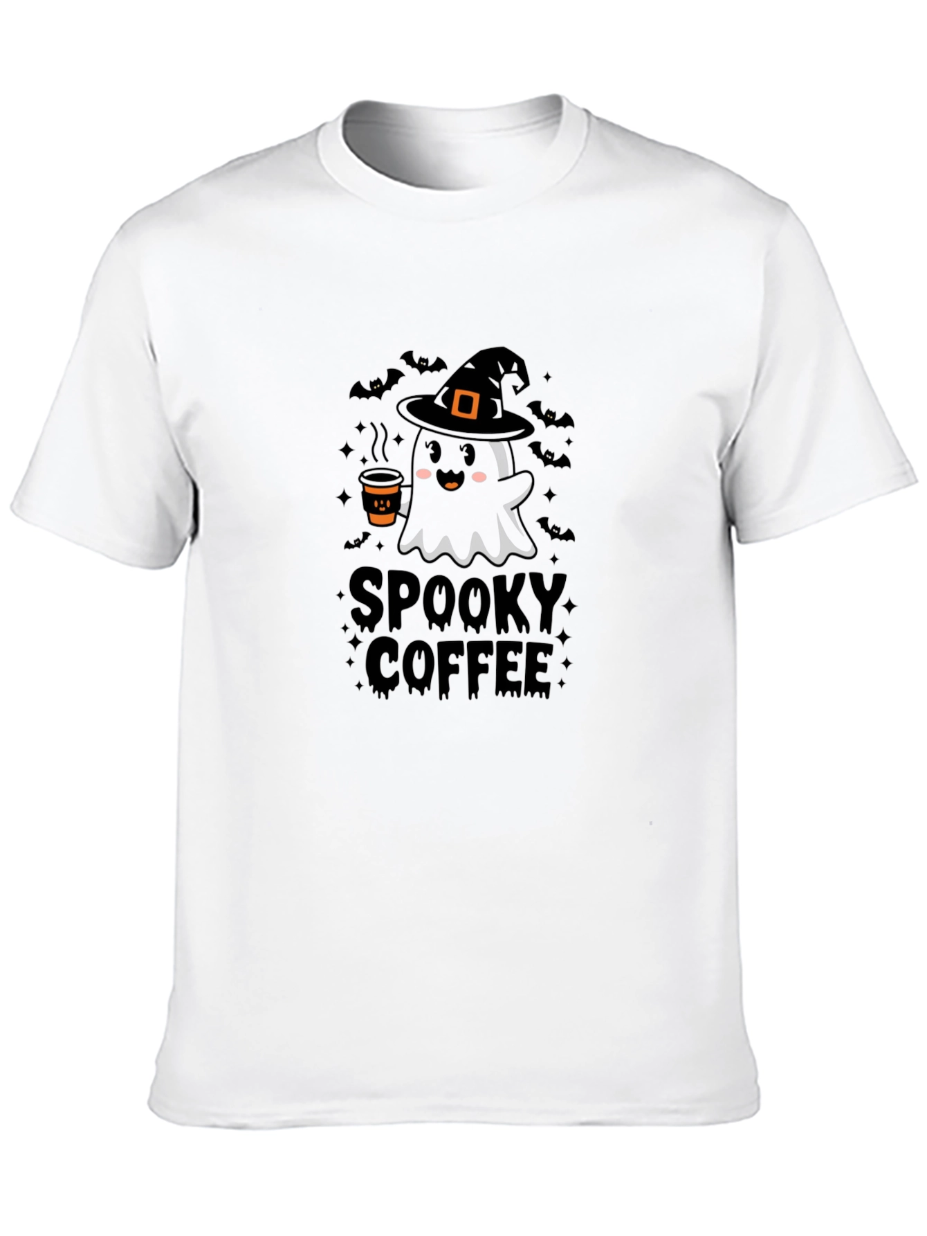 Spooky Coffee Halloween T-Shirt