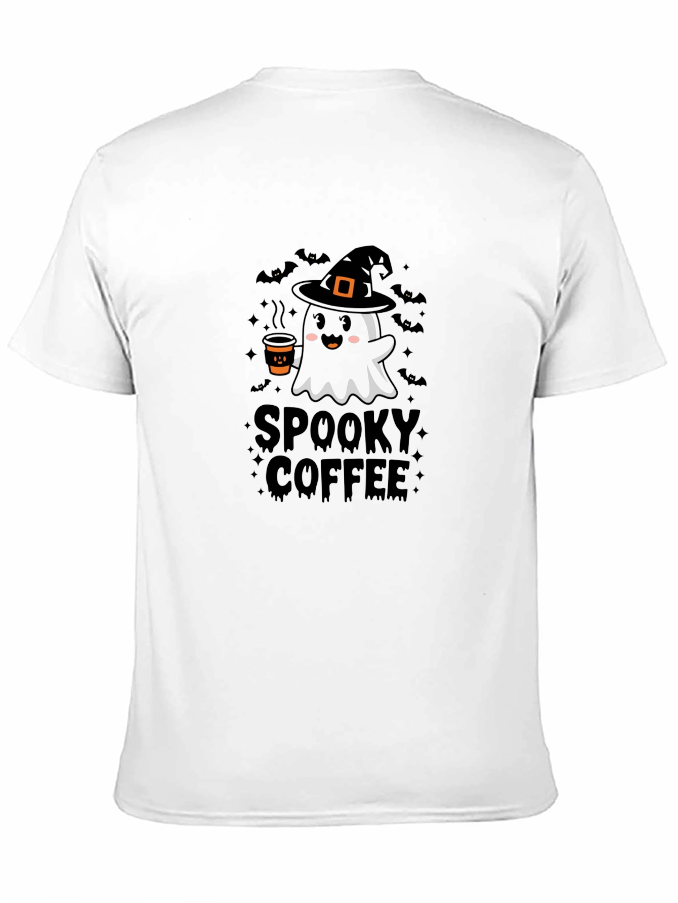 Spooky Coffee Halloween T-Shirt