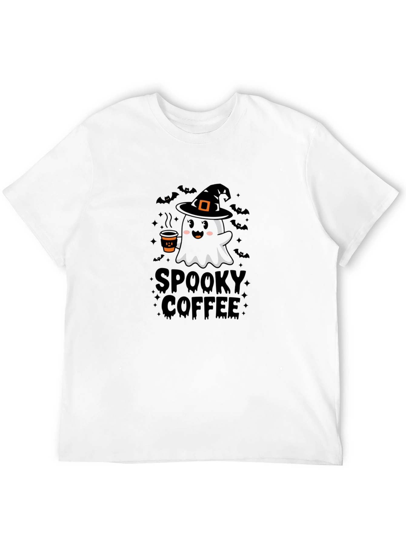 Spooky Coffee Halloween T-Shirt