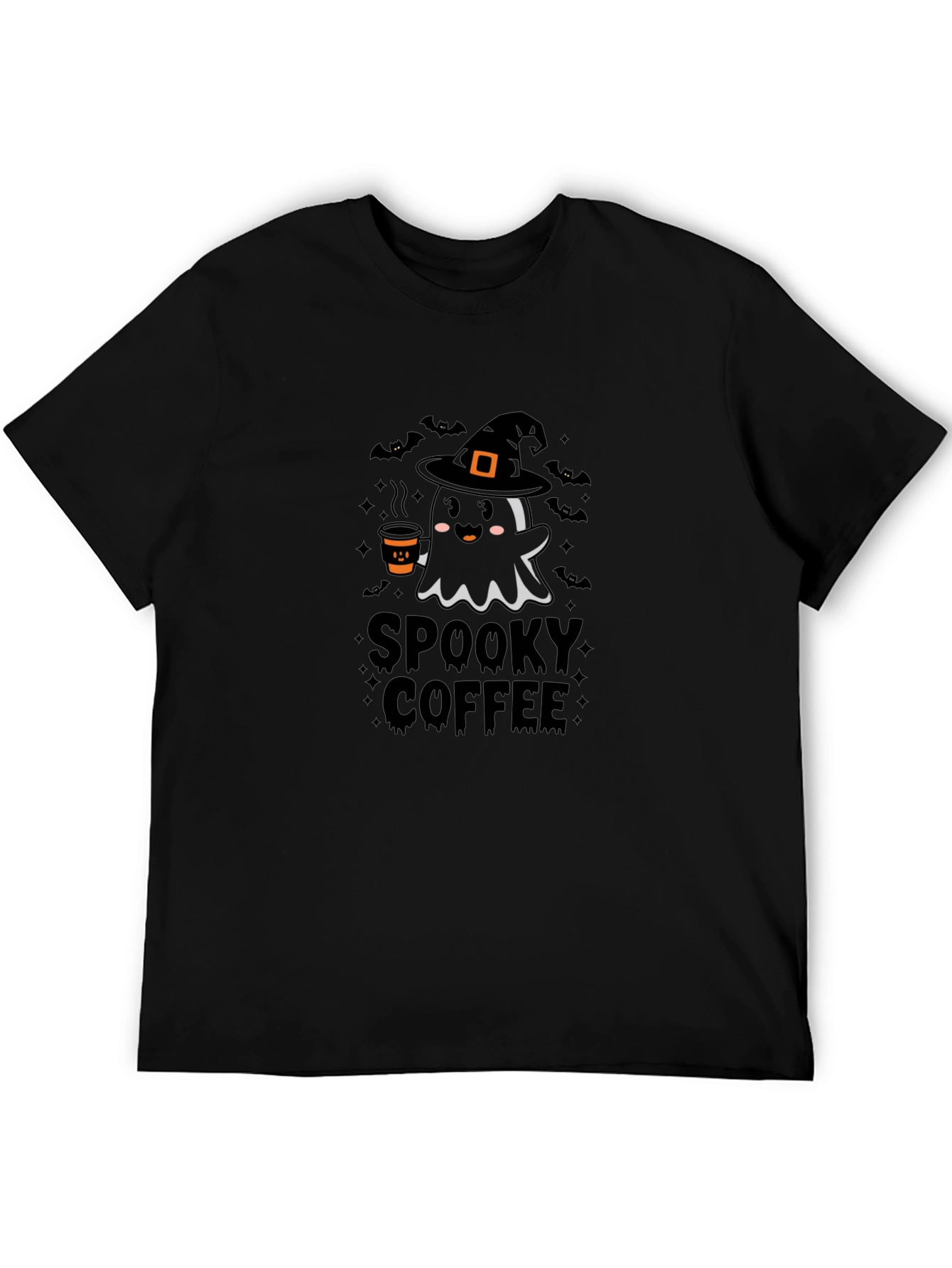 Spooky Coffee Halloween T-Shirt