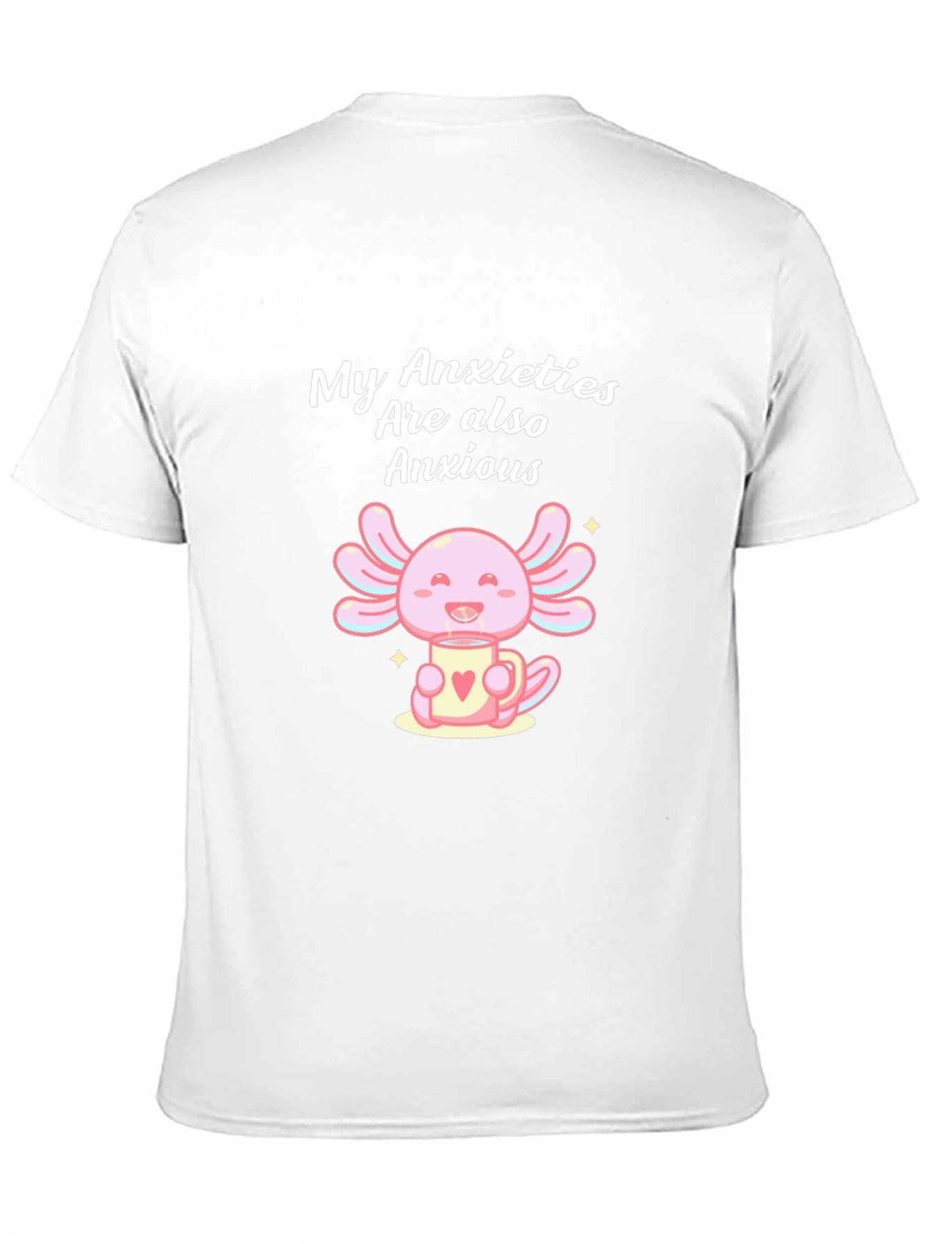 Anxious Axolotl T-Shirt - Cute and Comfortable