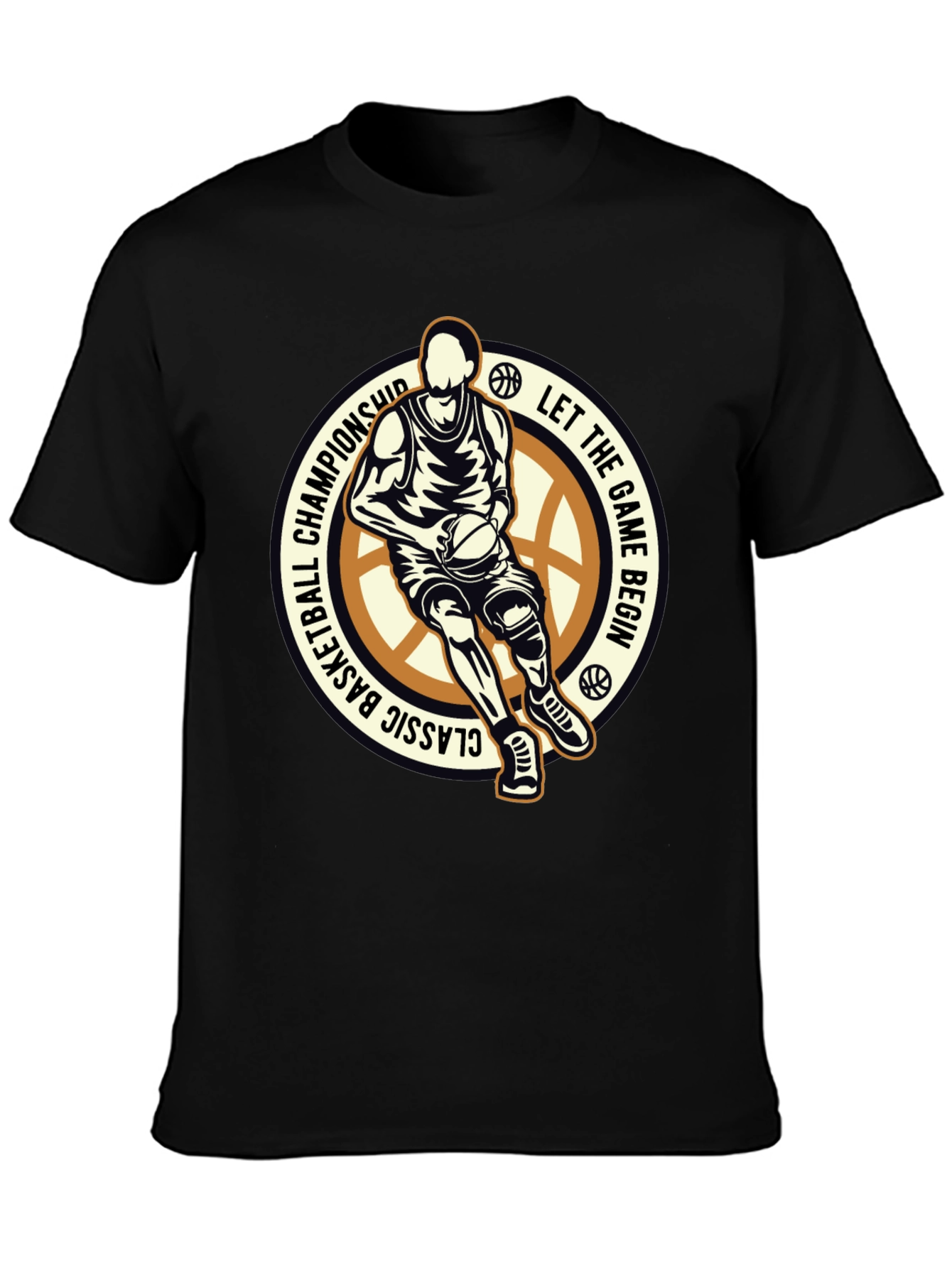 Basketball Graphic Tee - Let the Game Begin!