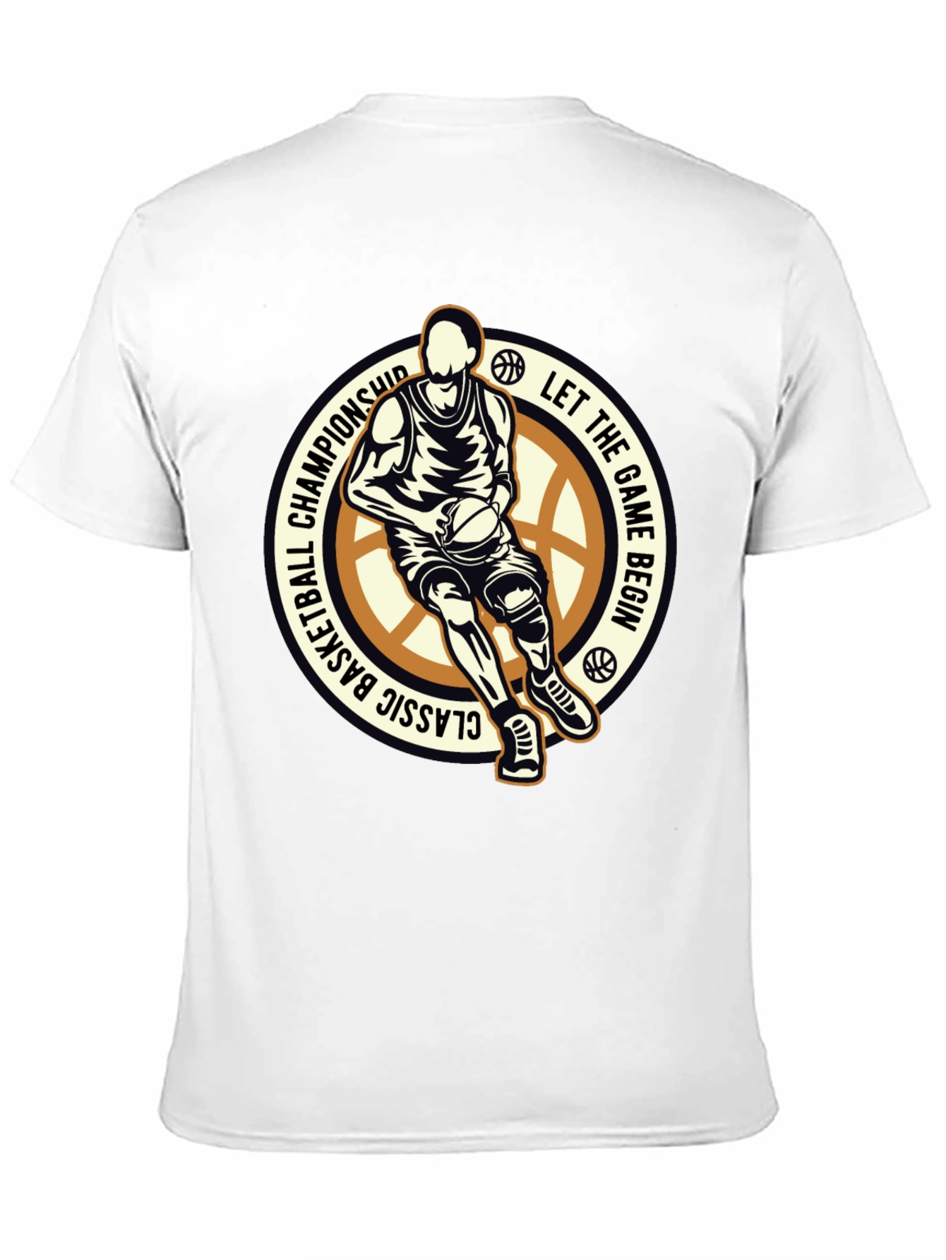 Basketball Graphic Tee - Let the Game Begin!
