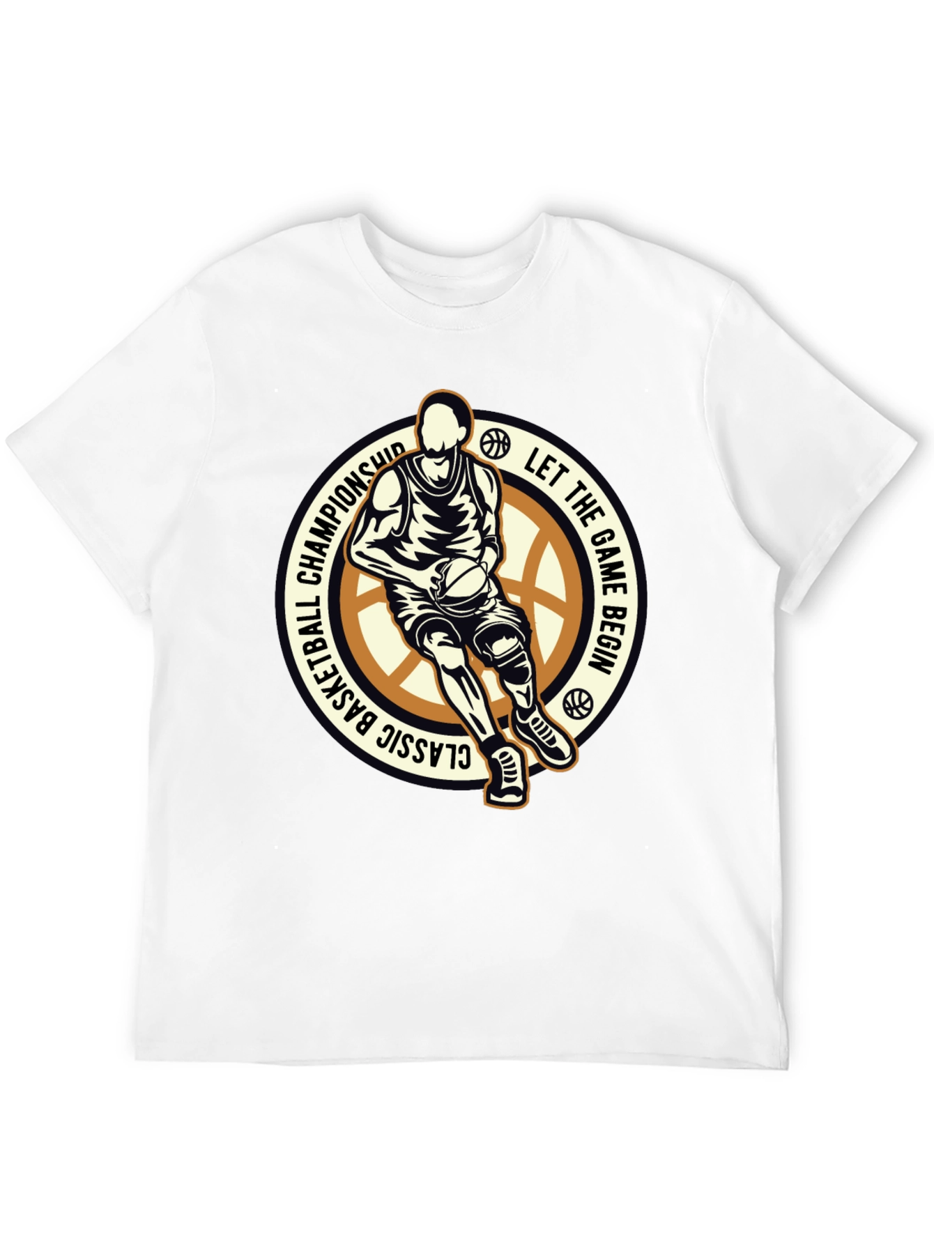 Basketball Graphic Tee - Let the Game Begin!