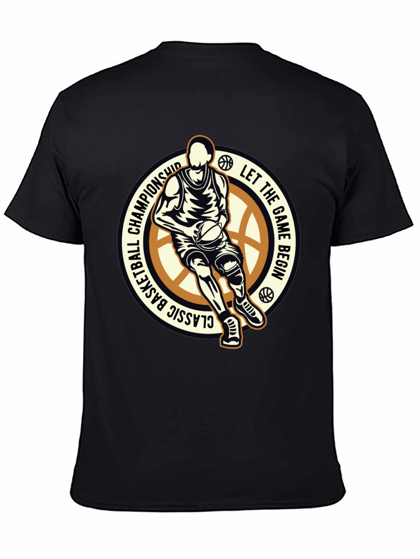 Basketball Graphic Tee - Let the Game Begin!