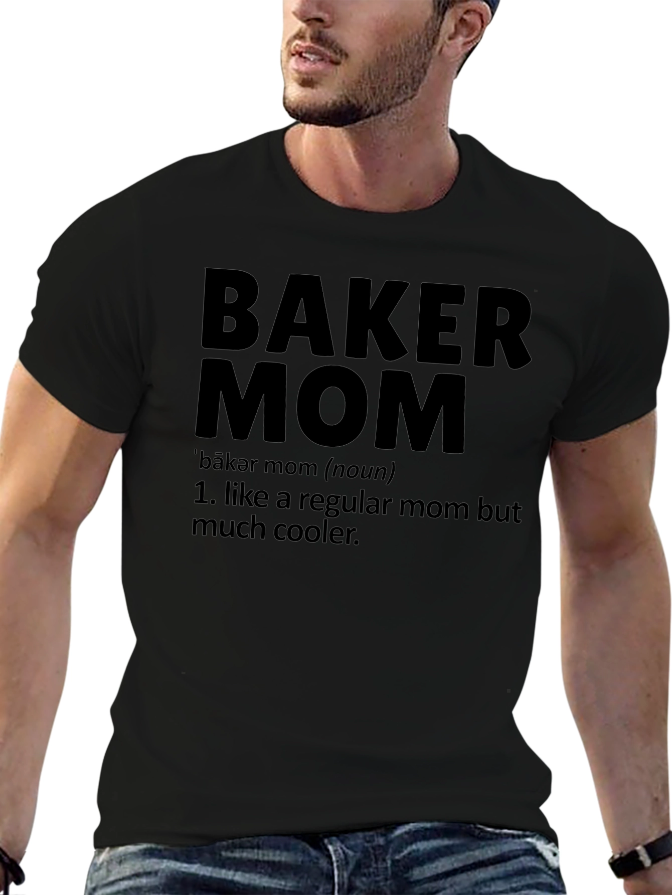 Baker Mom Definition T-Shirt - Funny Baking Gift