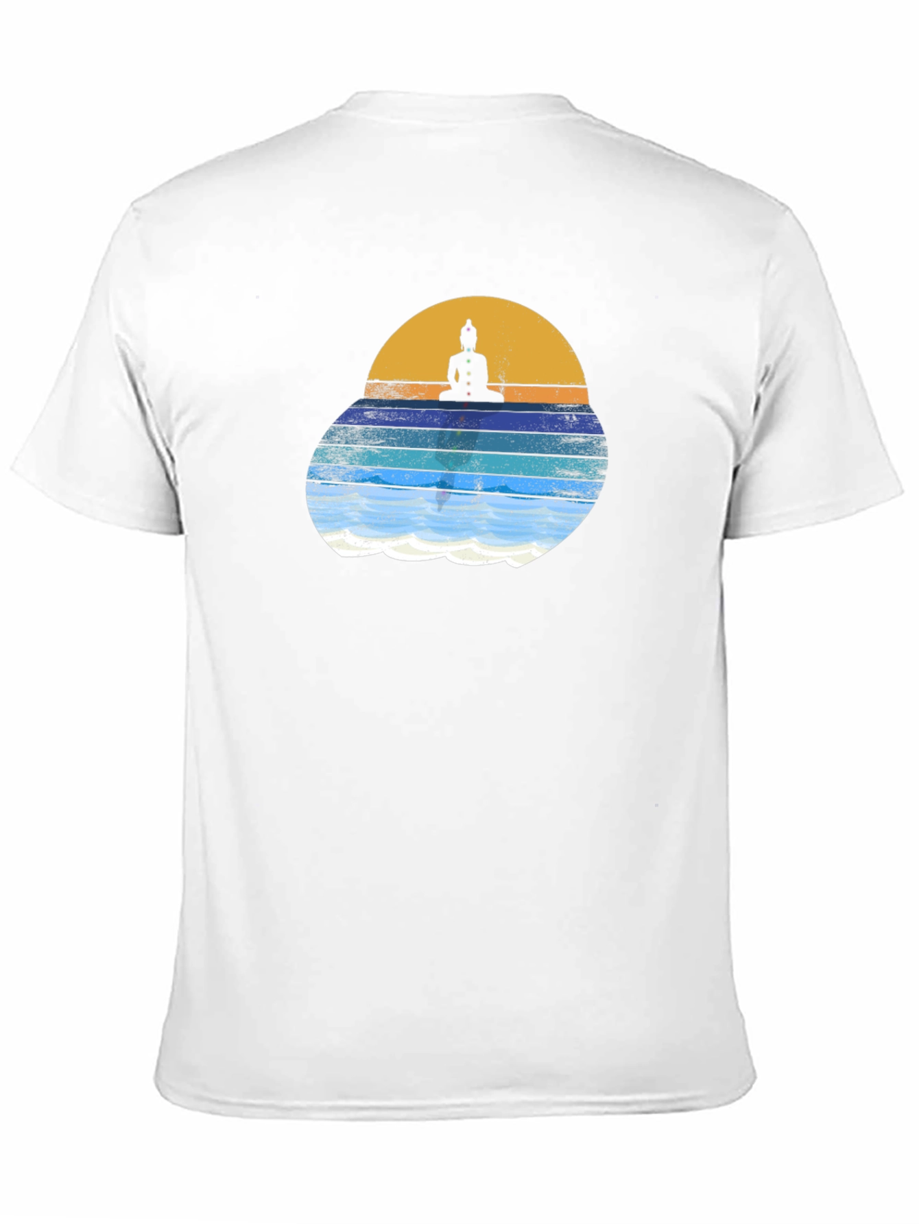 Buddha Sunset Graphic Tee - Relaxed Fit