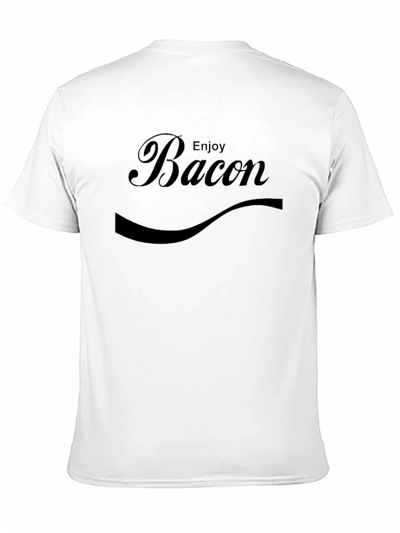 Enjoy Bacon Funny Novelty T-Shirt
