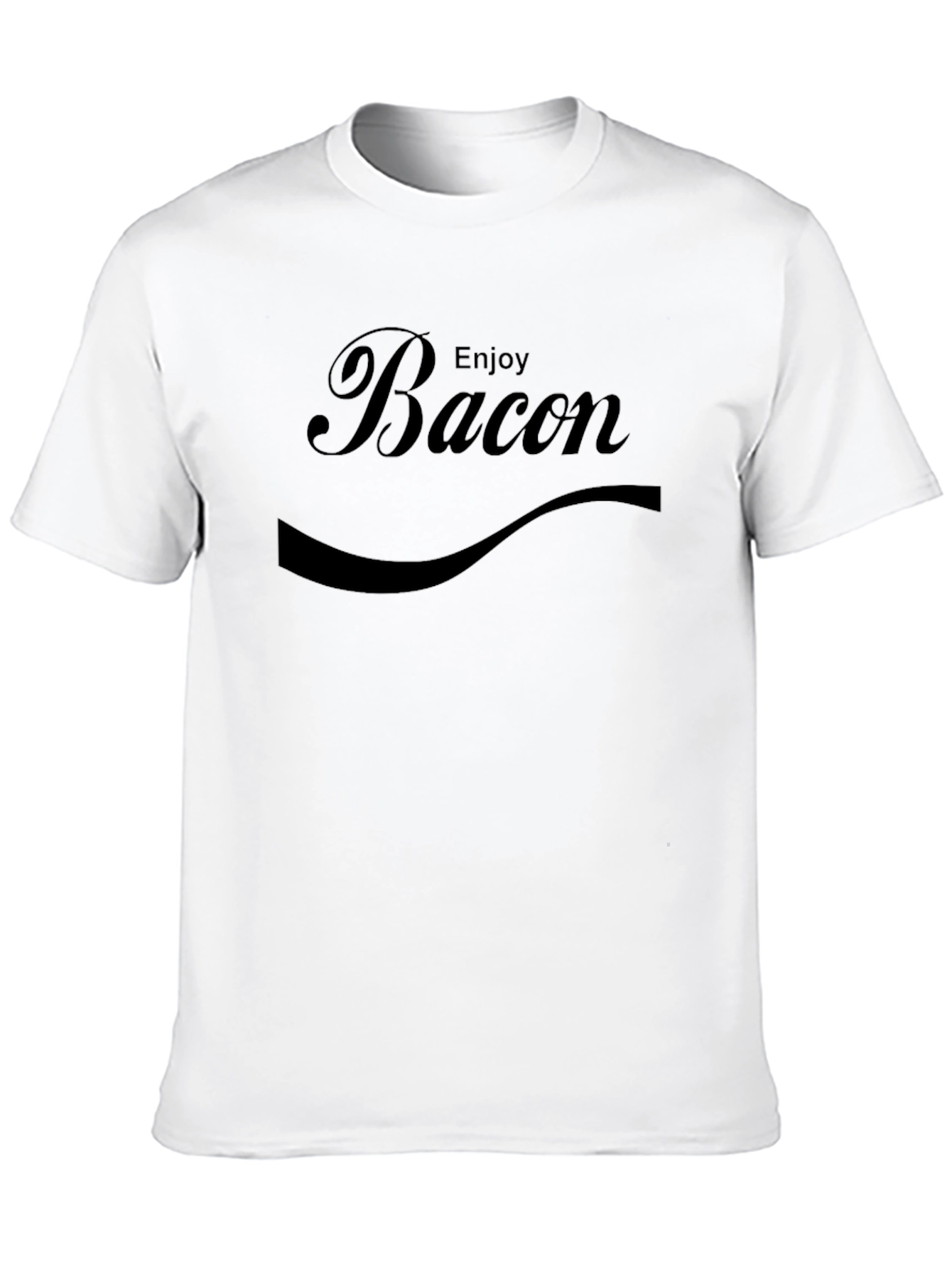 Enjoy Bacon Funny Novelty T-Shirt