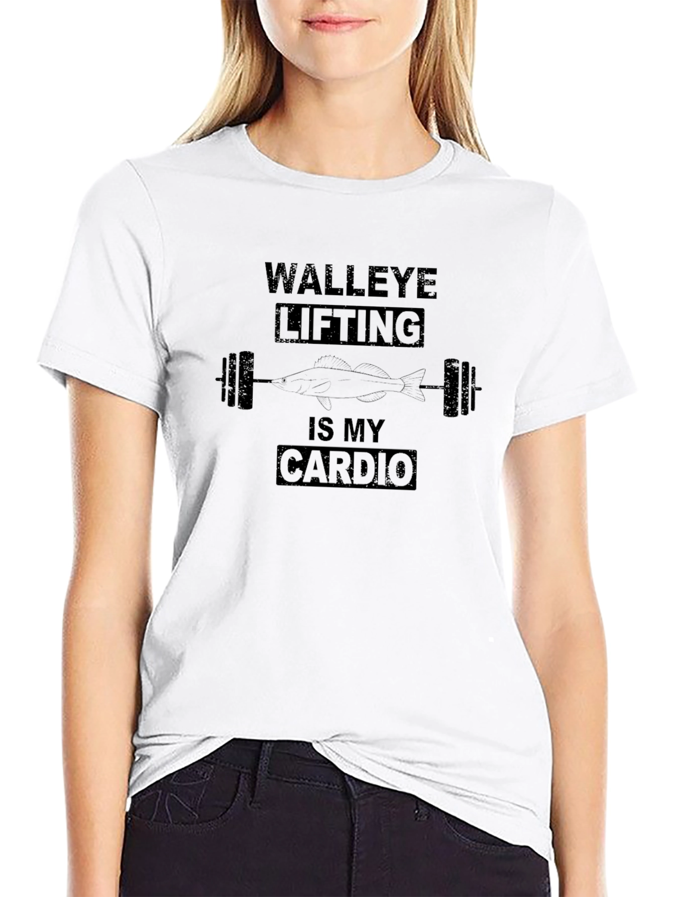 Walleye Lifting Cardio T-Shirt