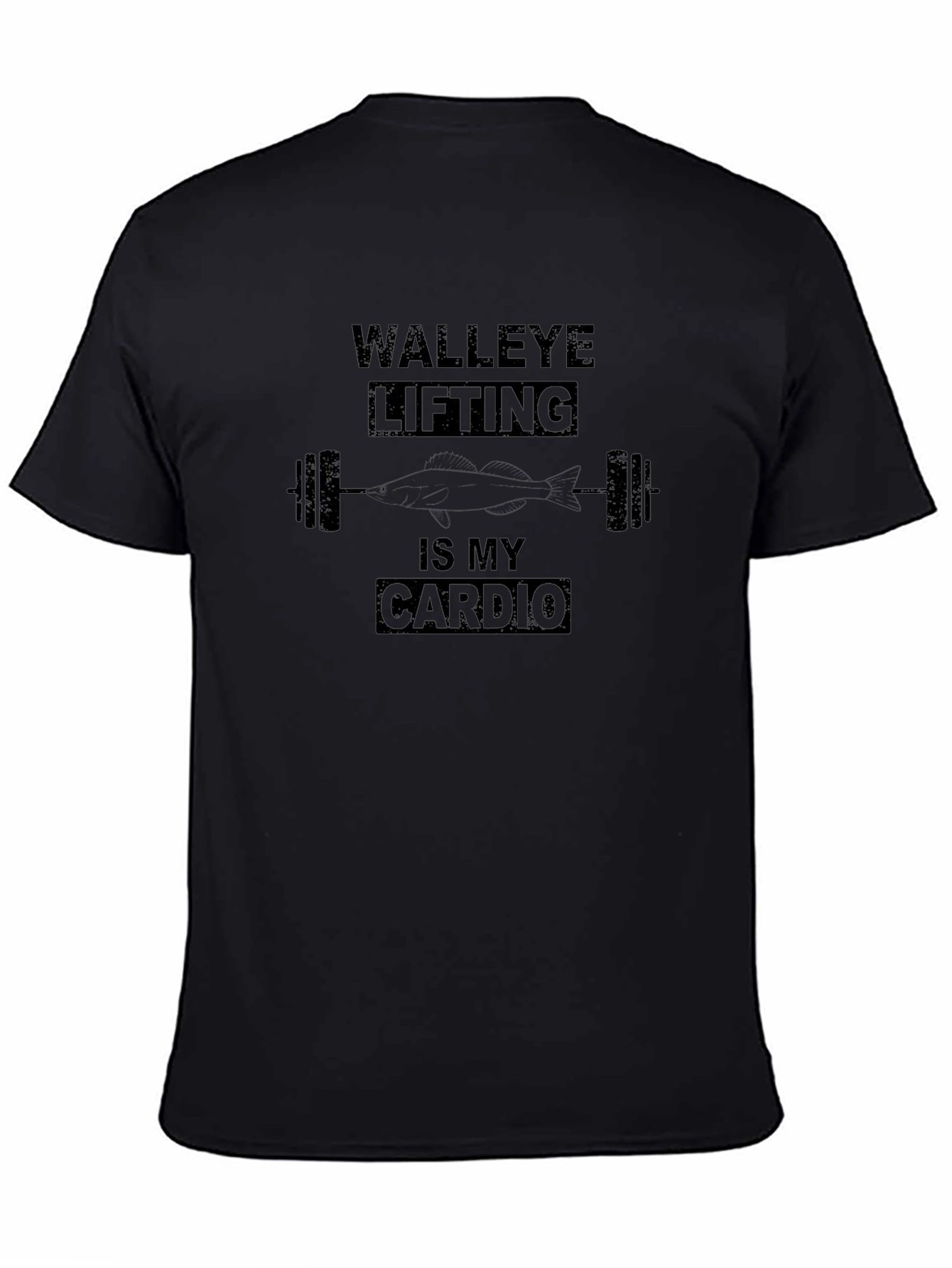 Walleye Lifting Cardio T-Shirt