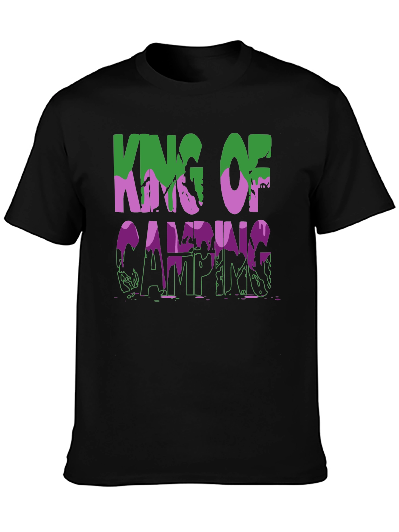 King of Camping Graphic T-Shirt