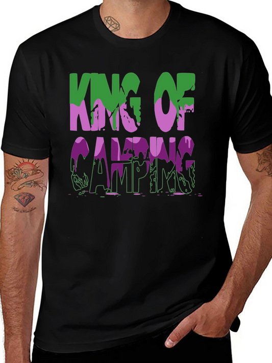 King of Camping Graphic T-Shirt