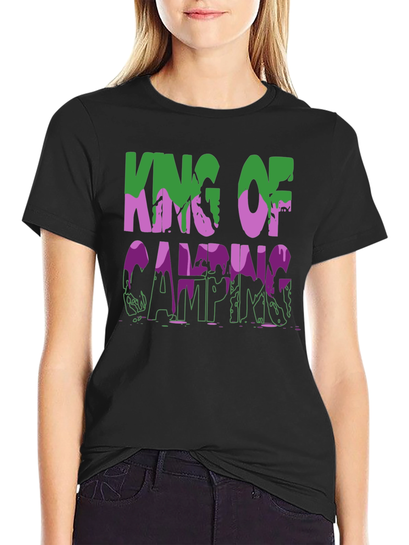 King of Camping Graphic T-Shirt