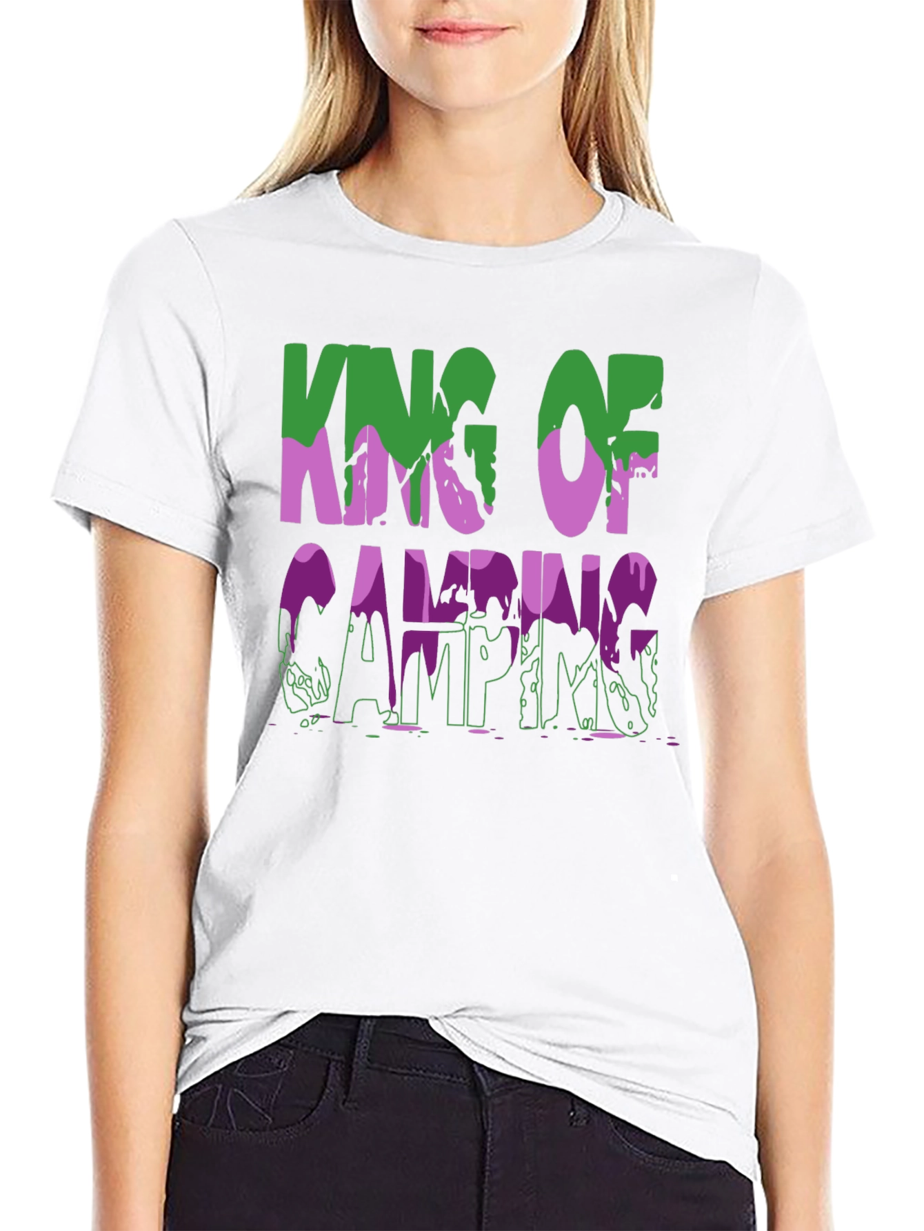 King of Camping Graphic T-Shirt