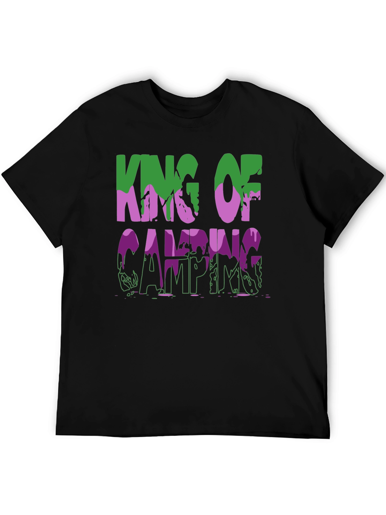 King of Camping Graphic T-Shirt