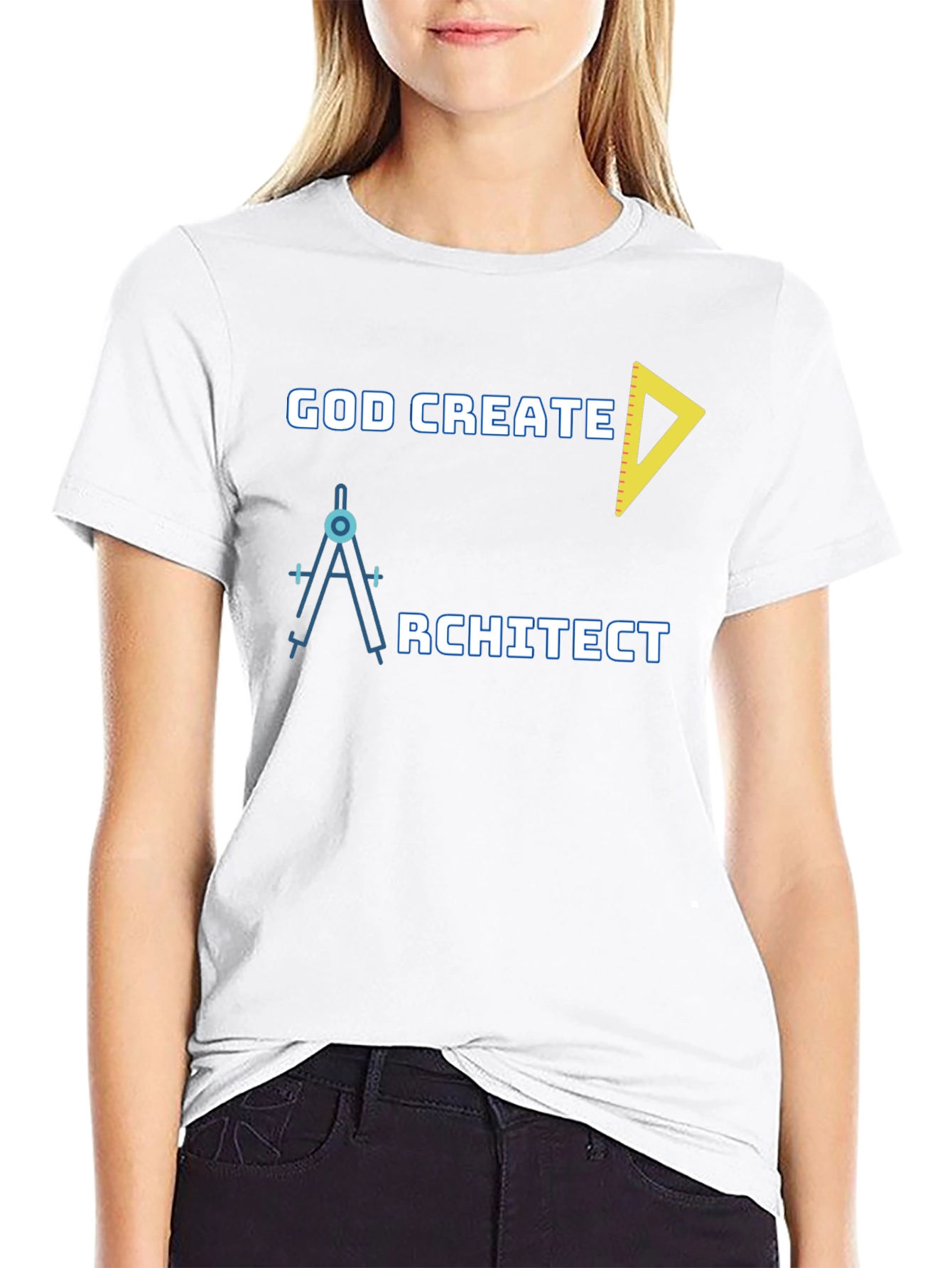Architect T-Shirt - God Creates Architects