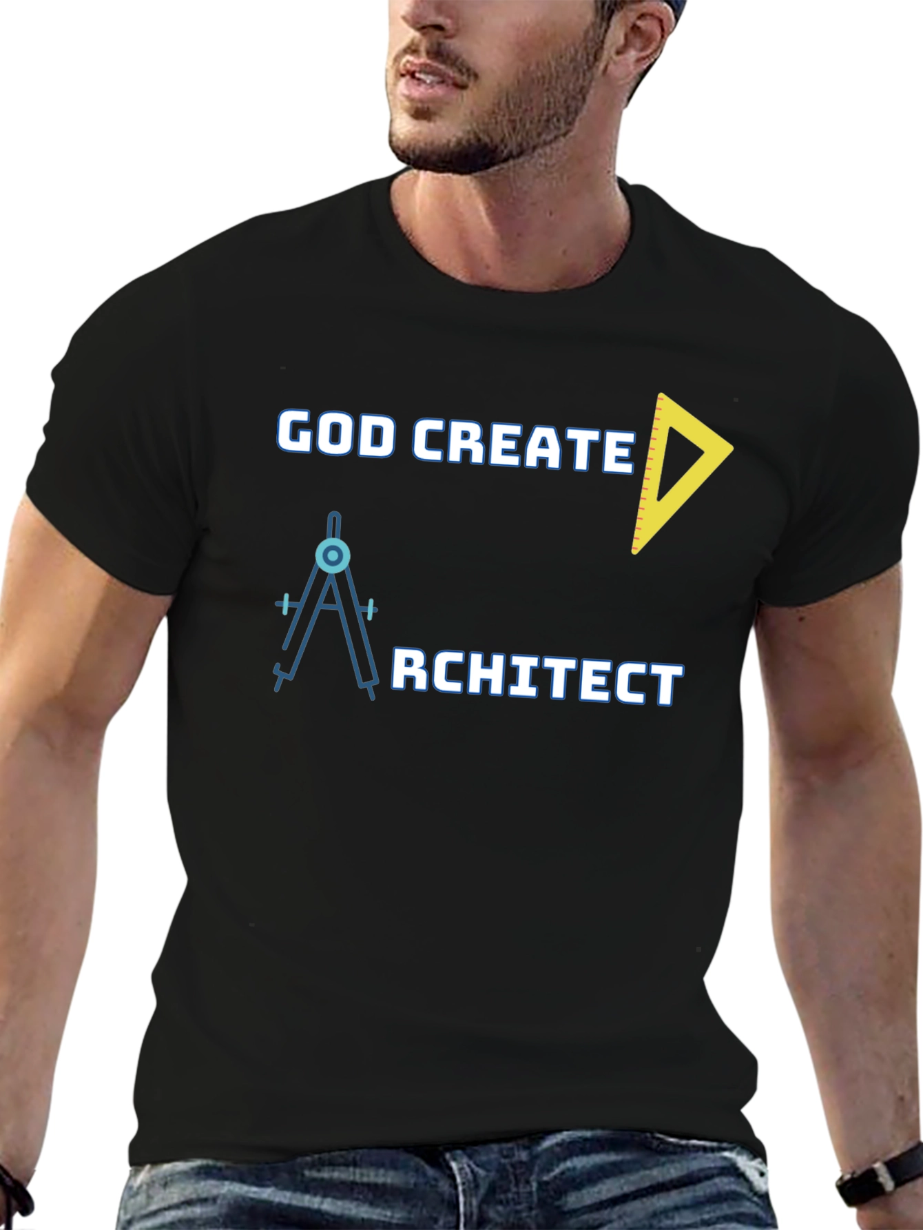 Architect T-Shirt - God Creates Architects