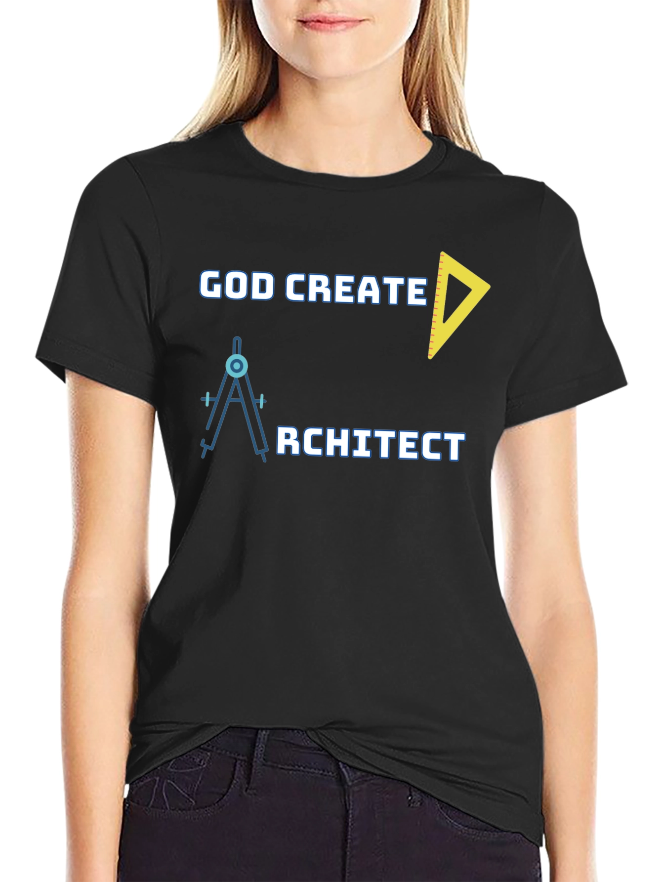 Architect T-Shirt - God Creates Architects
