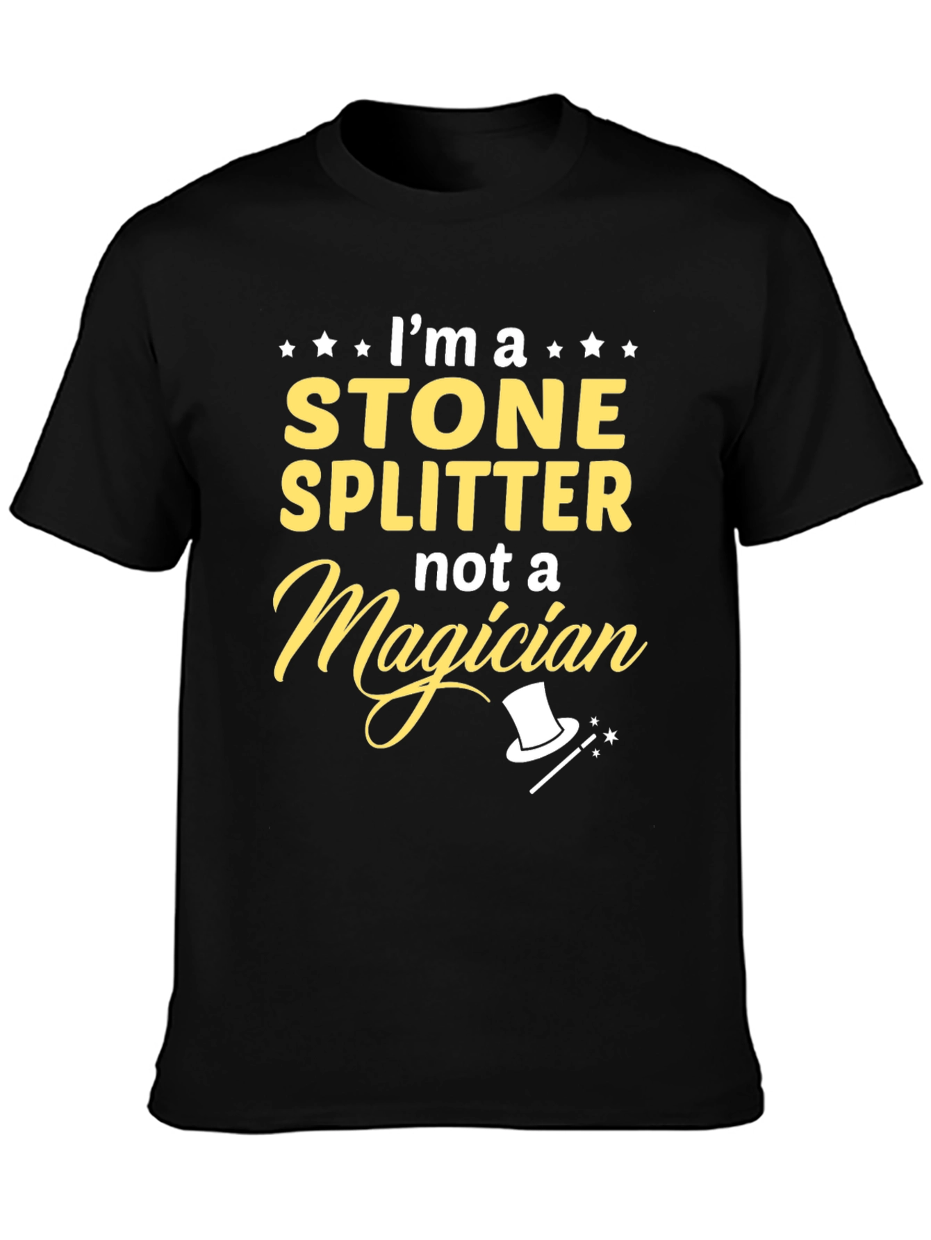 Stone Splitter T-Shirt - Funny Occupation Tee
