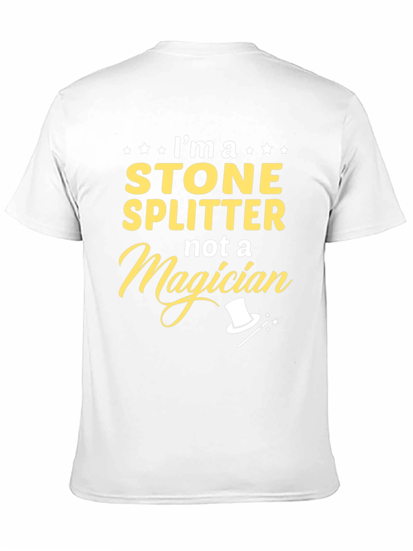 Stone Splitter T-Shirt - Funny Occupation Tee