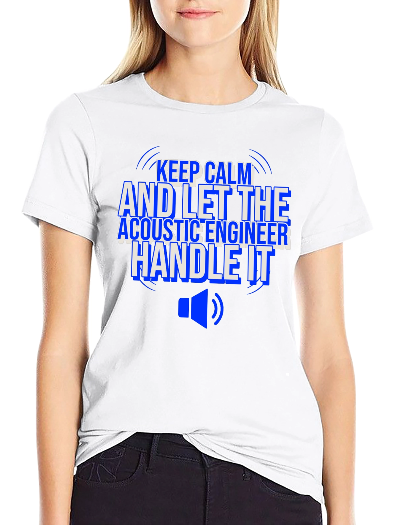 Acoustic Engineer T-Shirt - Keep Calm and Handle It