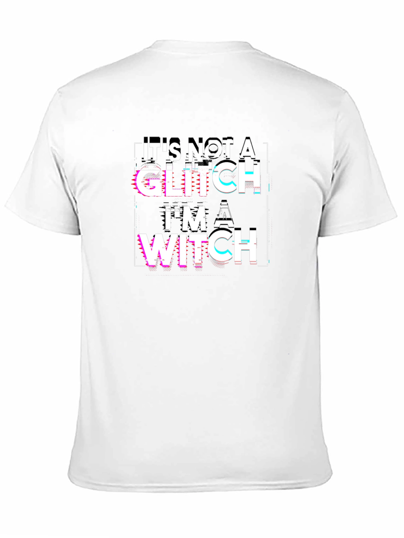 Its Not A Glitch Im A Witch Black T-Shirt