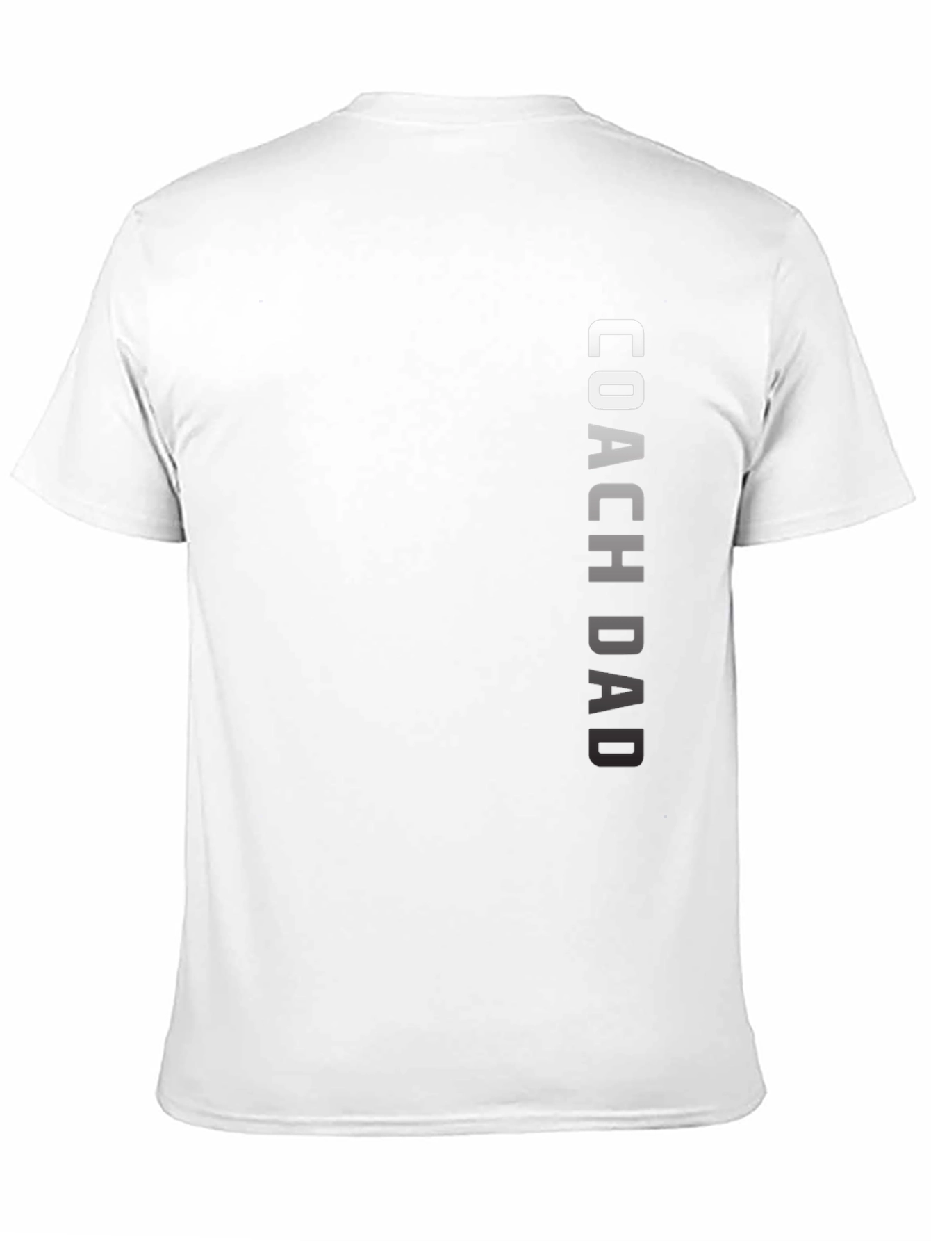 Coach Dad Black T-Shirt
