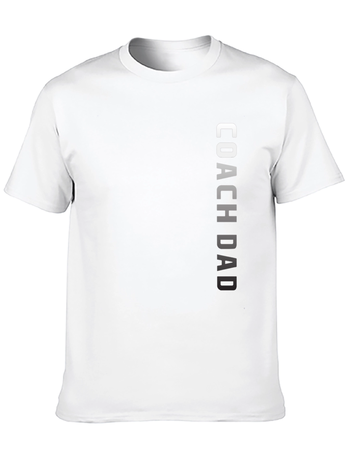 Coach Dad Black T-Shirt