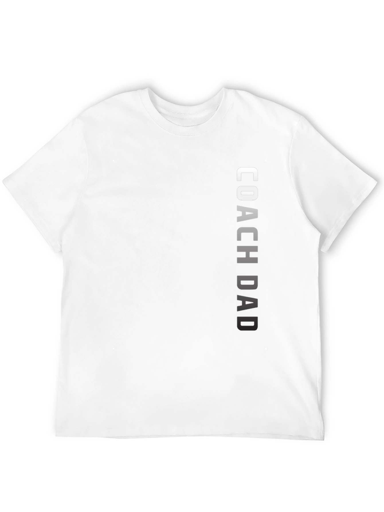 Coach Dad Black T-Shirt