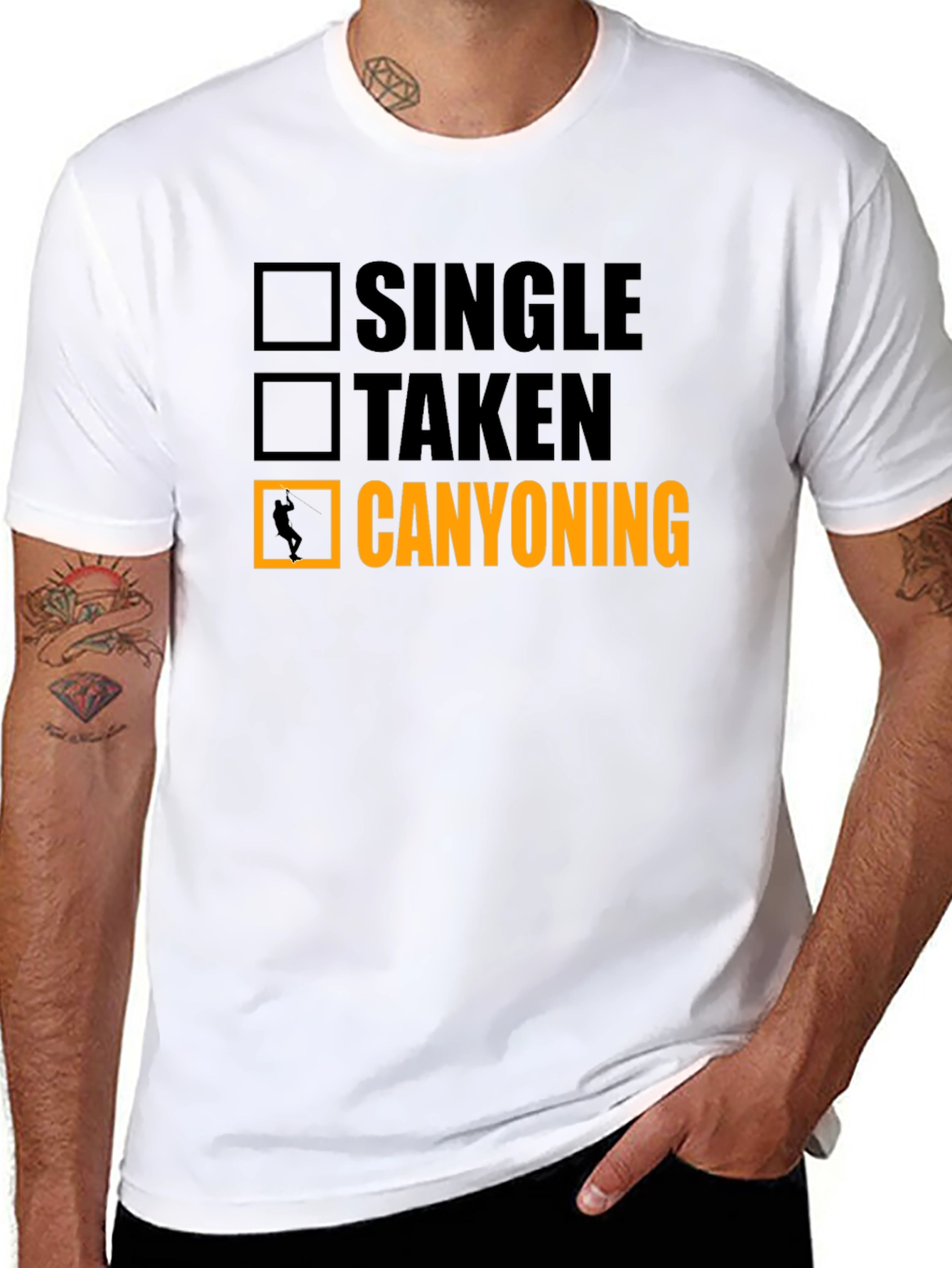 Canyoning Relationship Status T-Shirt - Adventurers Choice