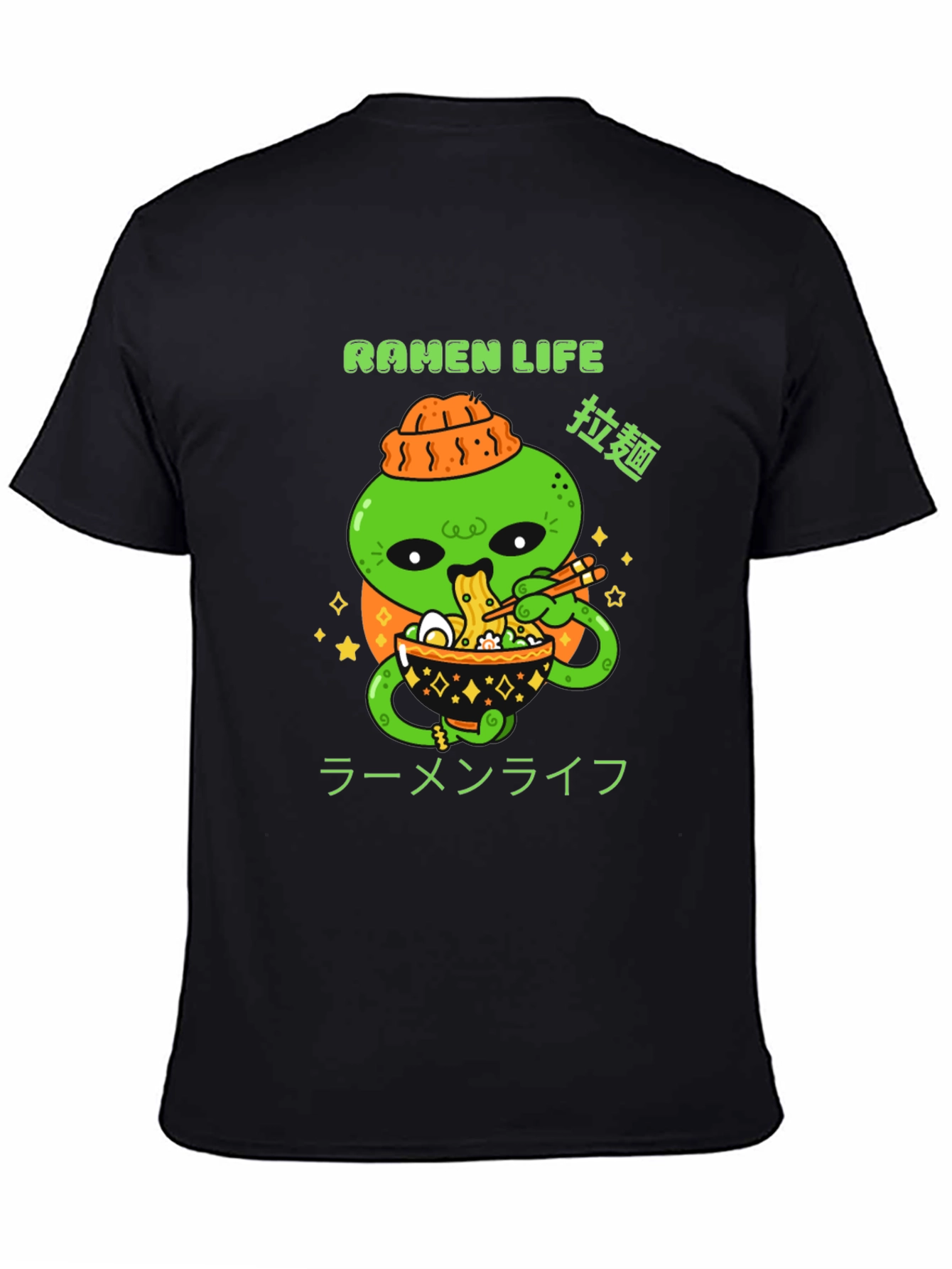 Ramen Life Graphic Tee - Alien Noodles