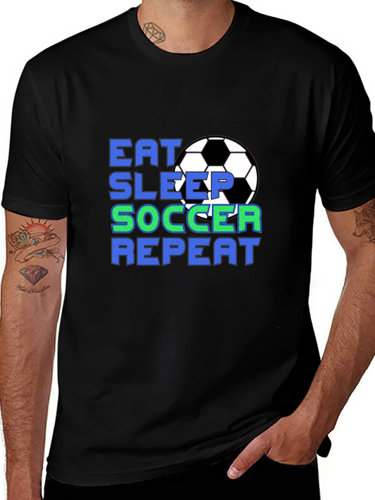 Eat Sleep Soccer Repeat T-Shirt