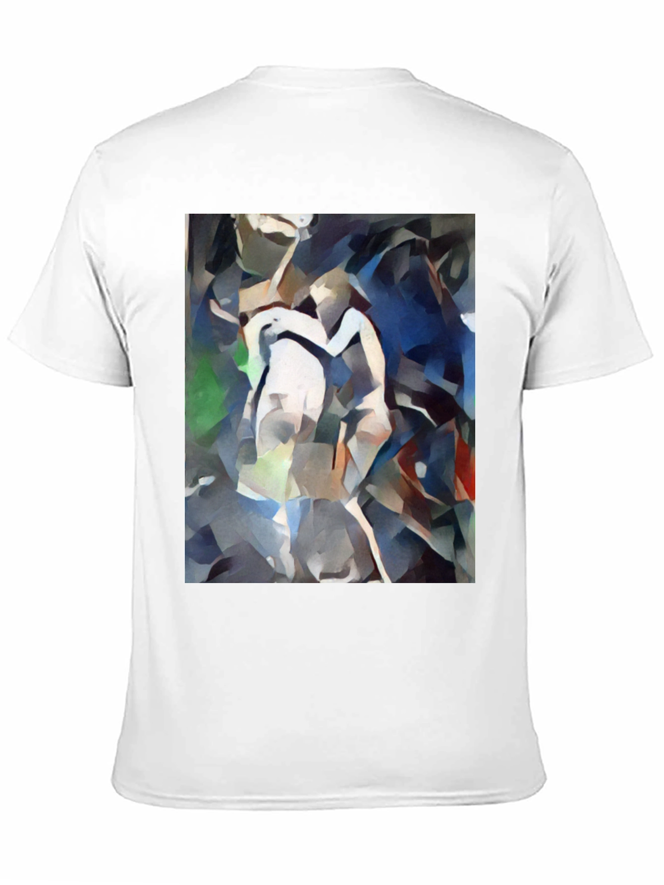 Abstract Art T-Shirt - Modern Geometric Design