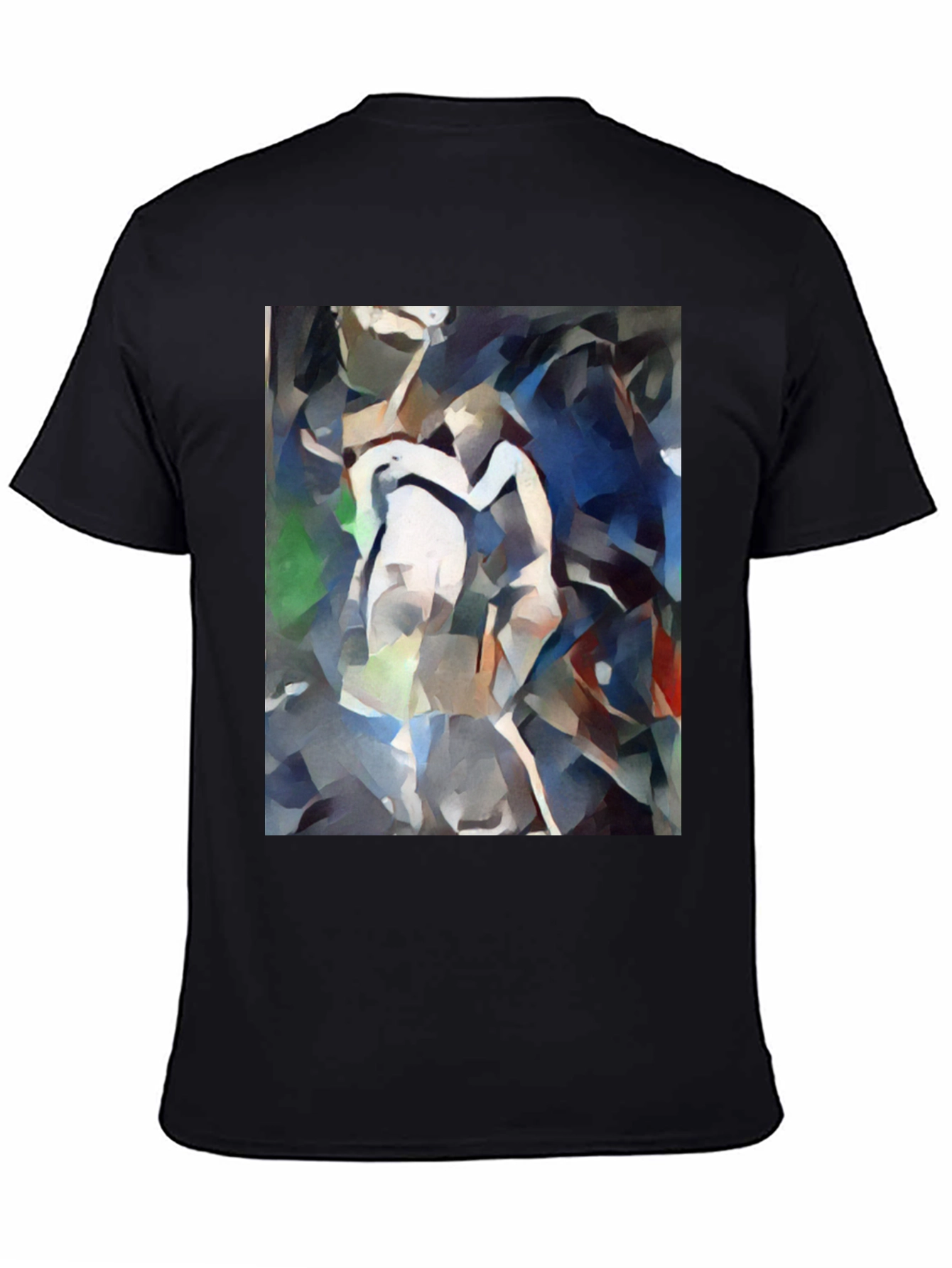 Abstract Art T-Shirt - Modern Geometric Design