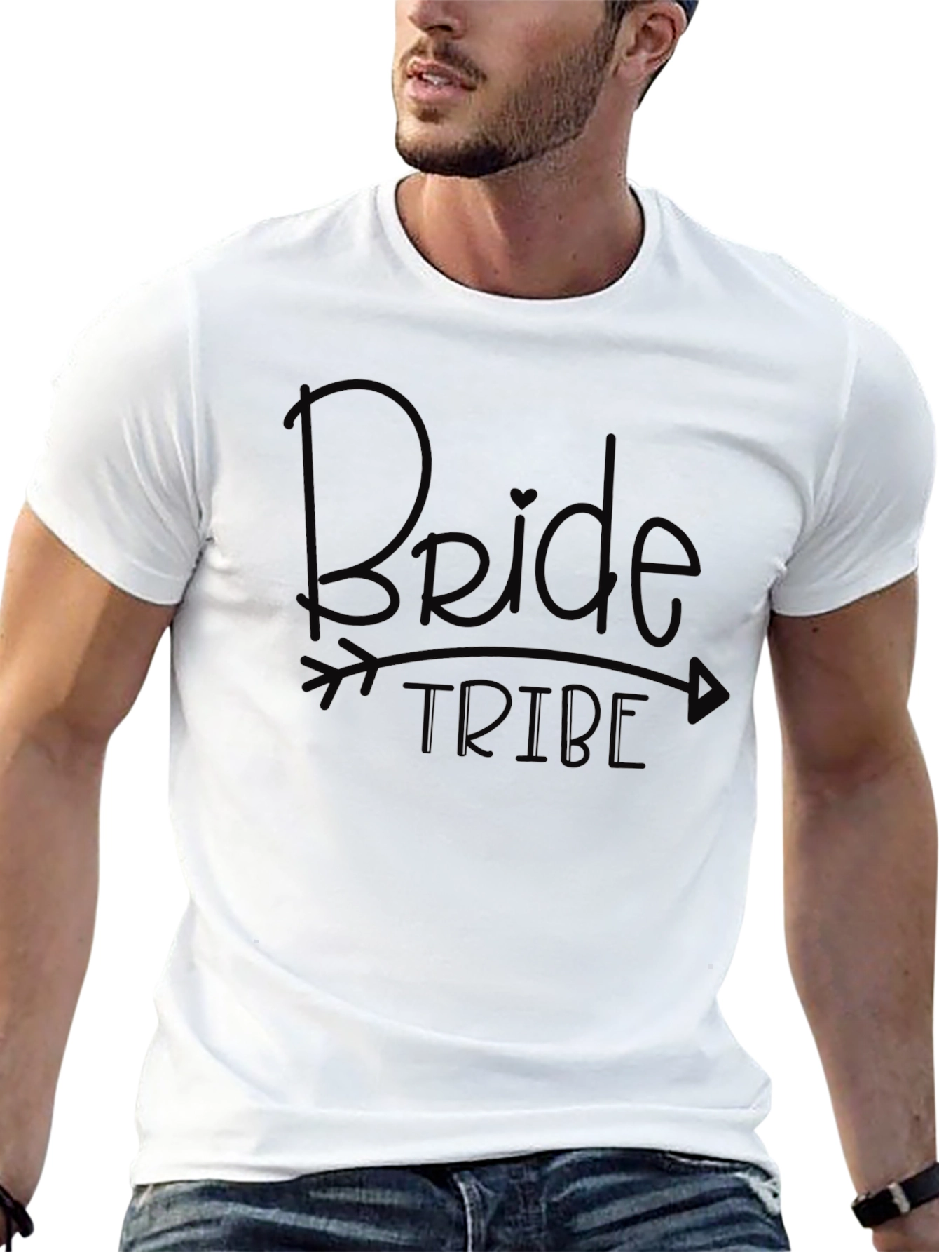 Bride Tribe Black T-Shirt