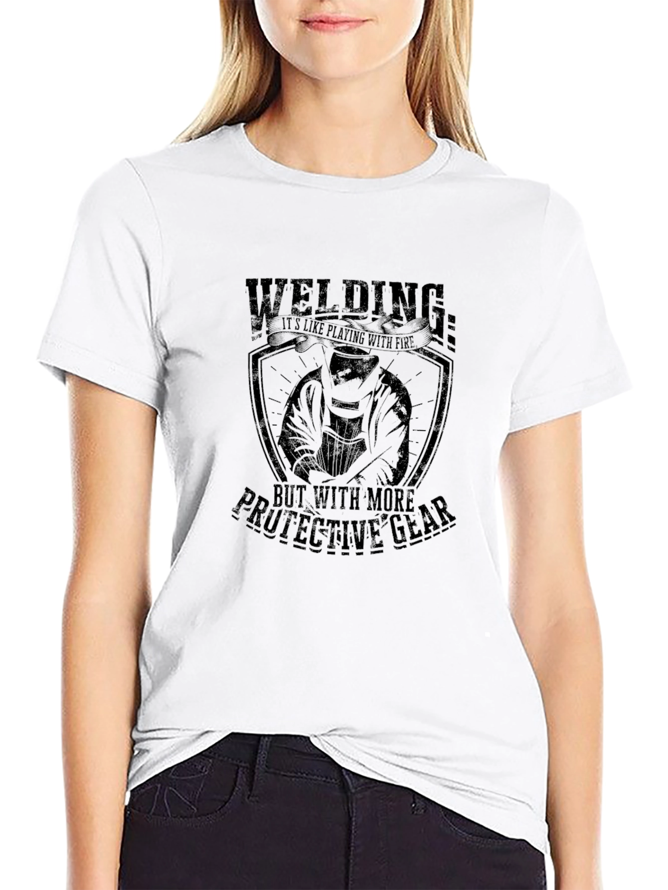 Welding Protective Gear Graphic Tee